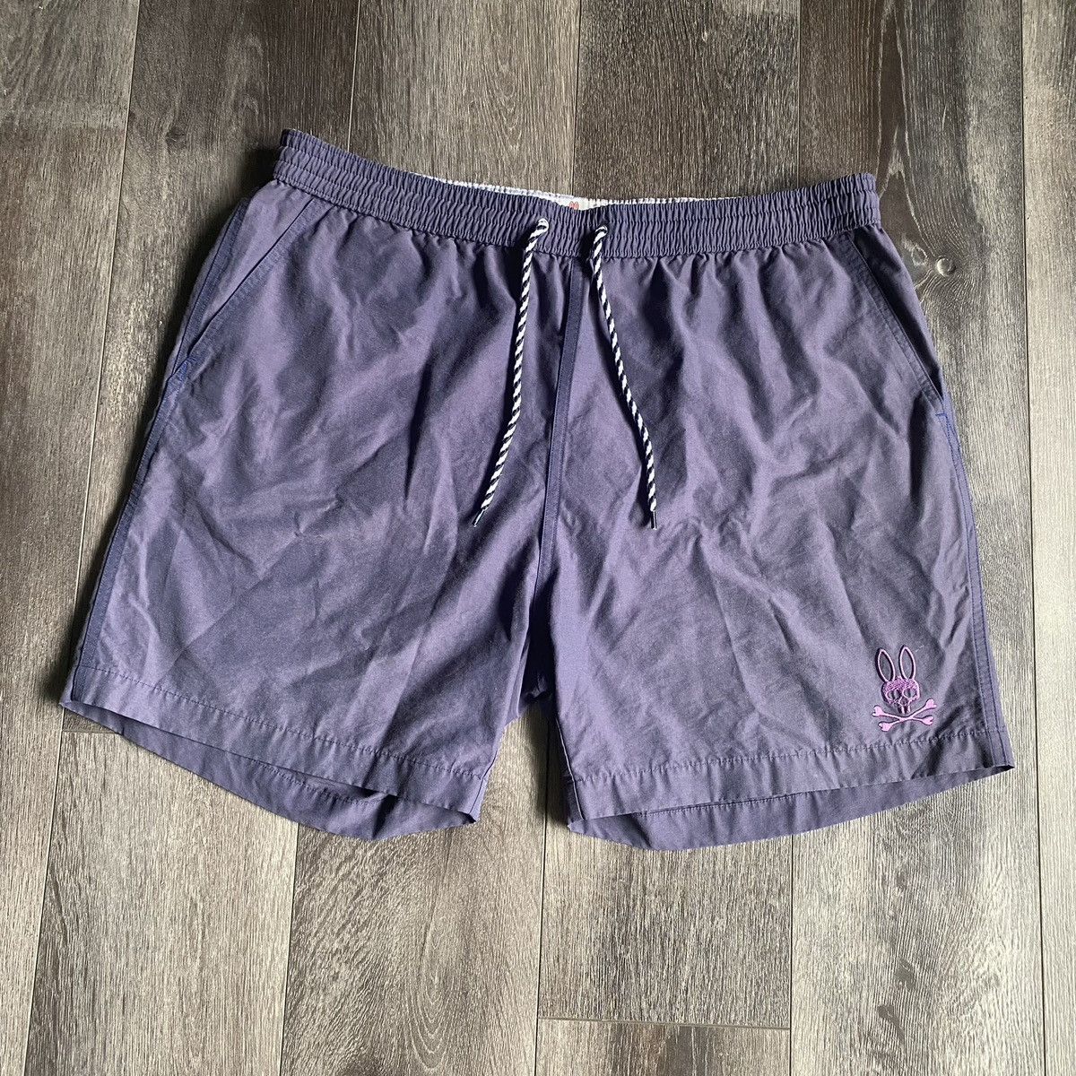 Psycho Bunny Vintage Psycho Bunny Robert Godley Purple Board Shorts Sz L Size US 36 / EU 52 - 1 Thumbnail