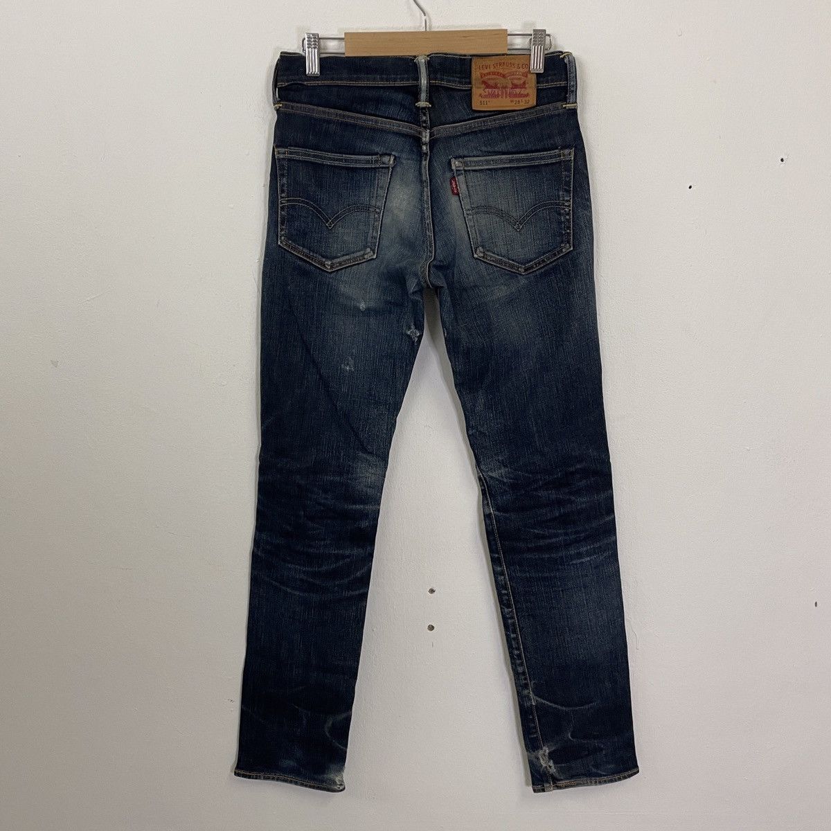 Levi's Vintage Levis 511 Faded Denim Jeans Size US 29 - 9 Thumbnail