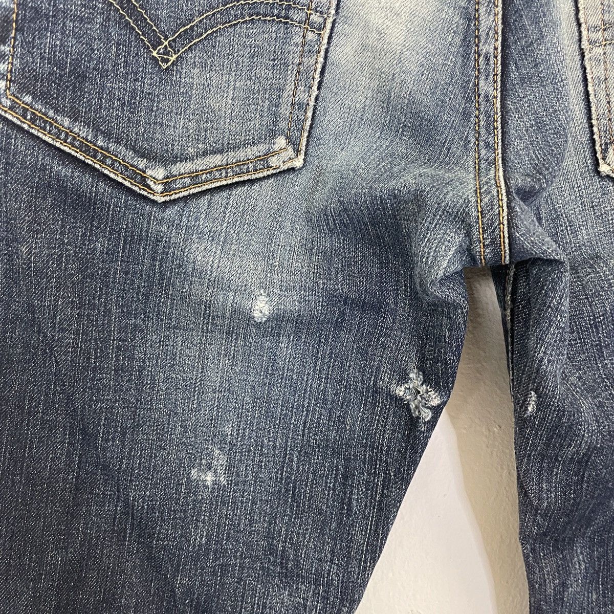 Levi's Vintage Levis 511 Faded Denim Jeans Size US 29 - 6 Thumbnail
