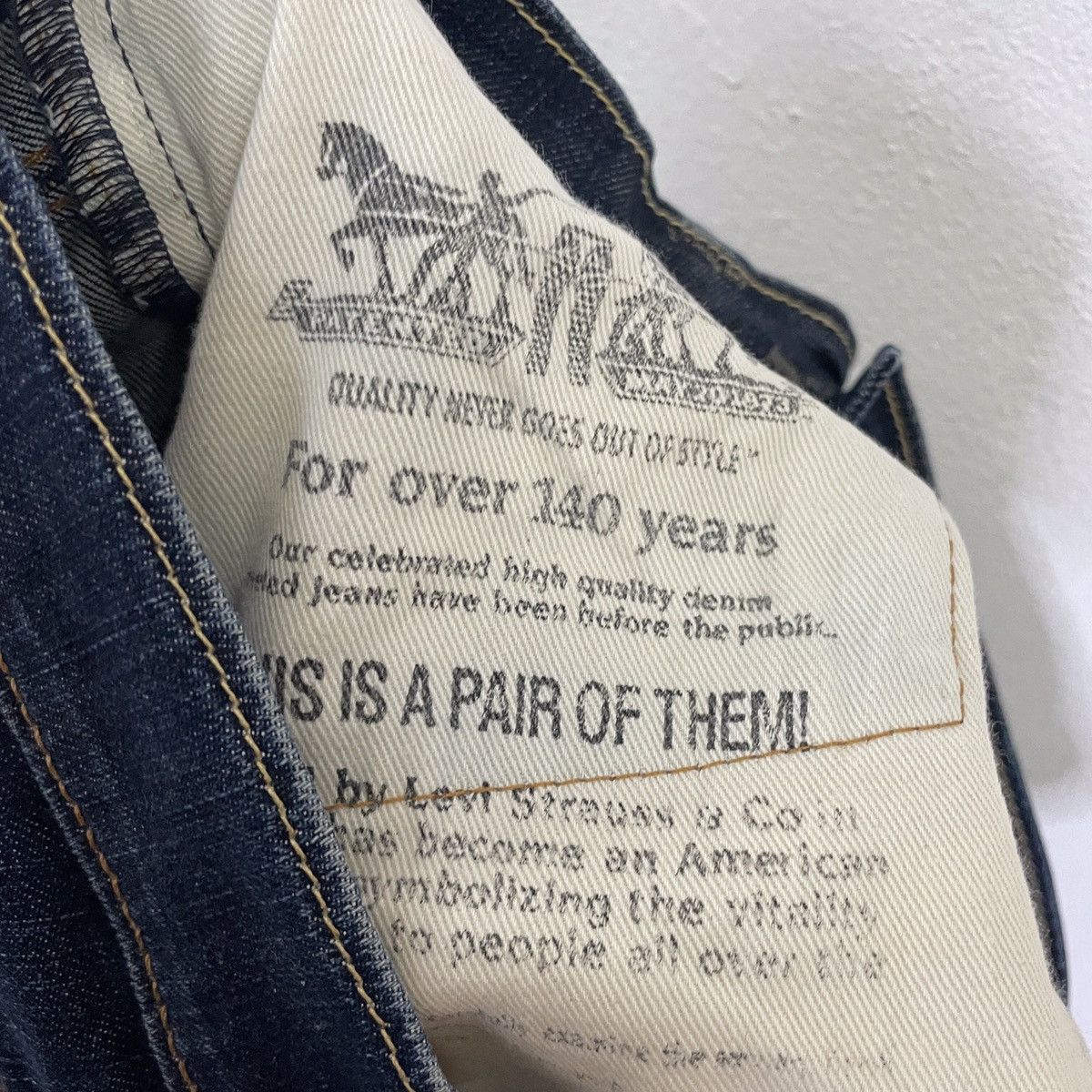 Levi's Vintage Levis 511 Faded Denim Jeans Size US 29 - 7 Thumbnail