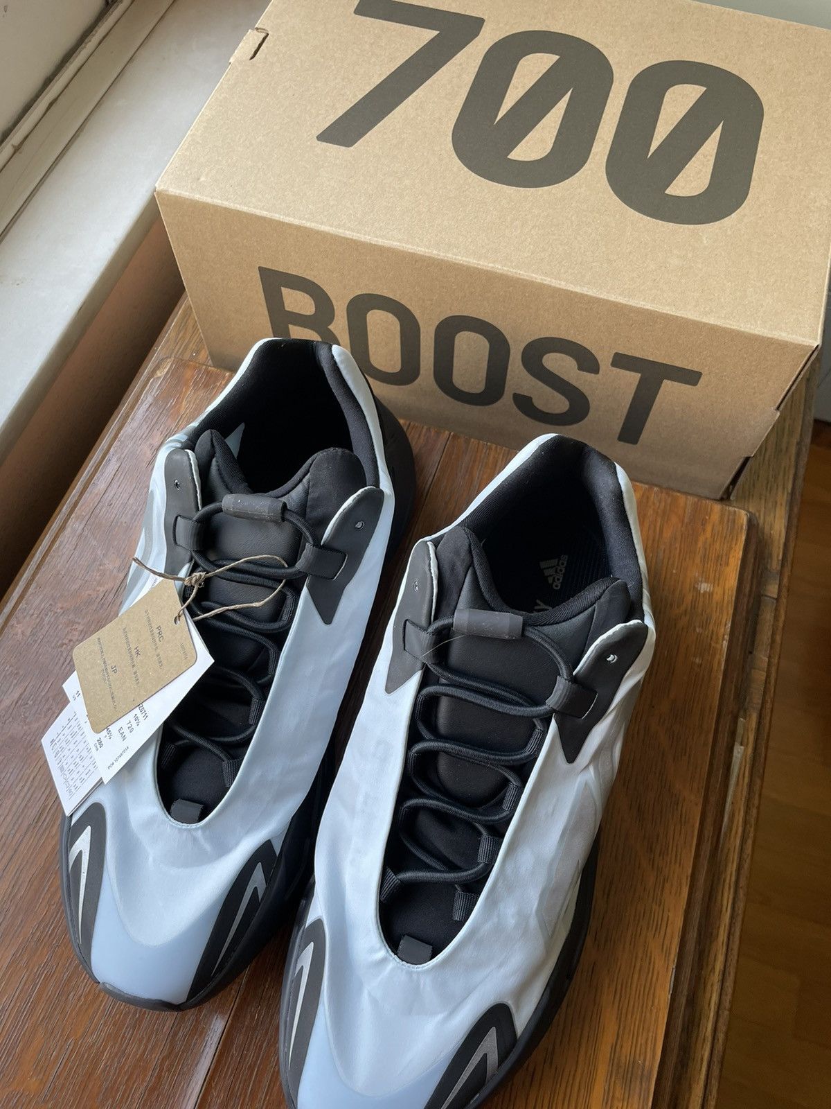 Adidas × Kanye West Adidas Yeezy Boost 700 MNVN Blue Tint Reflective details Size US 11 / EU 44 - 7 Thumbnail