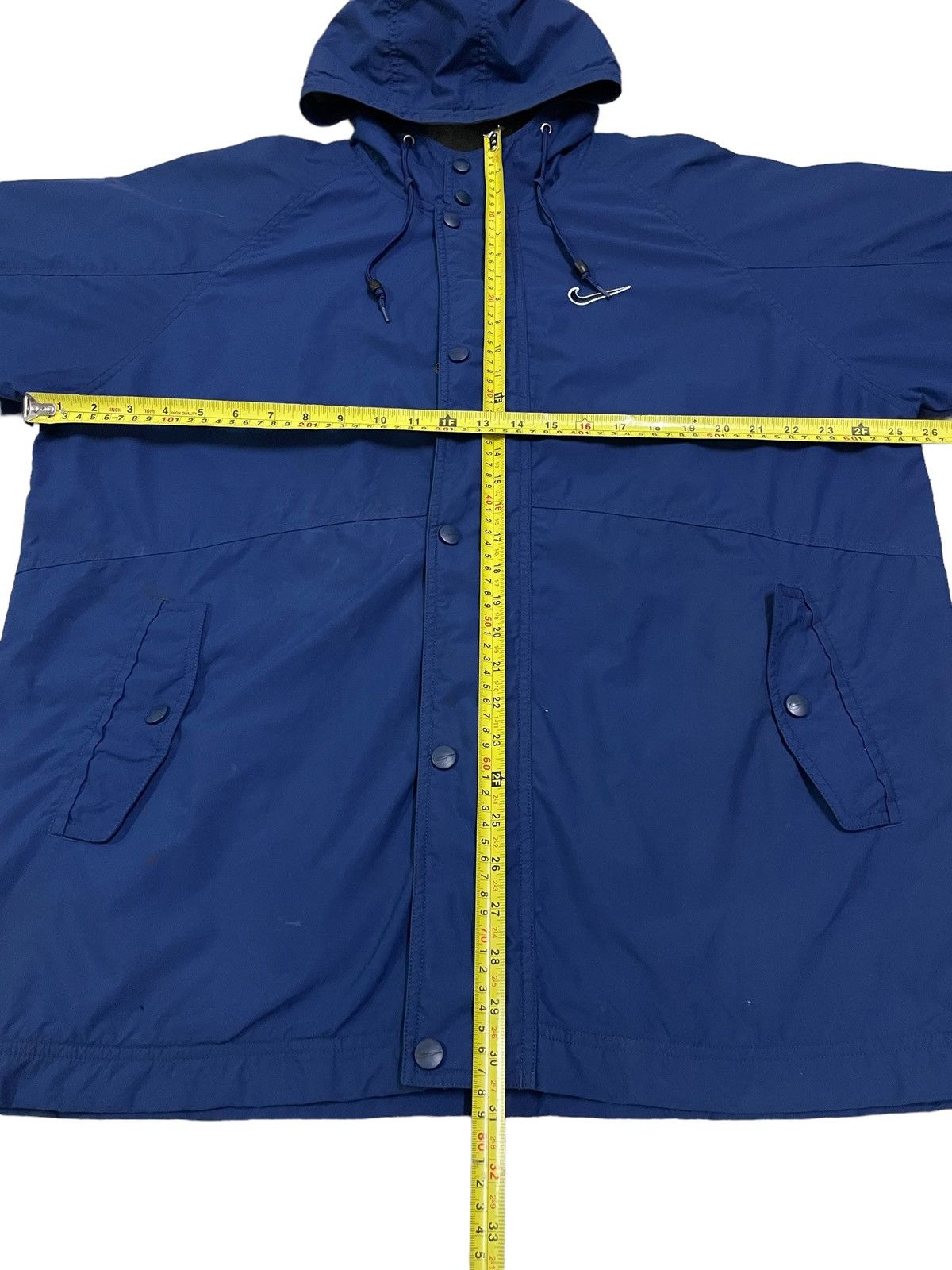 Nike Vintage 90s Nike Hoodie Jacket Big Swoosh Size US L / EU 52-54 / 3 - 21 Thumbnail