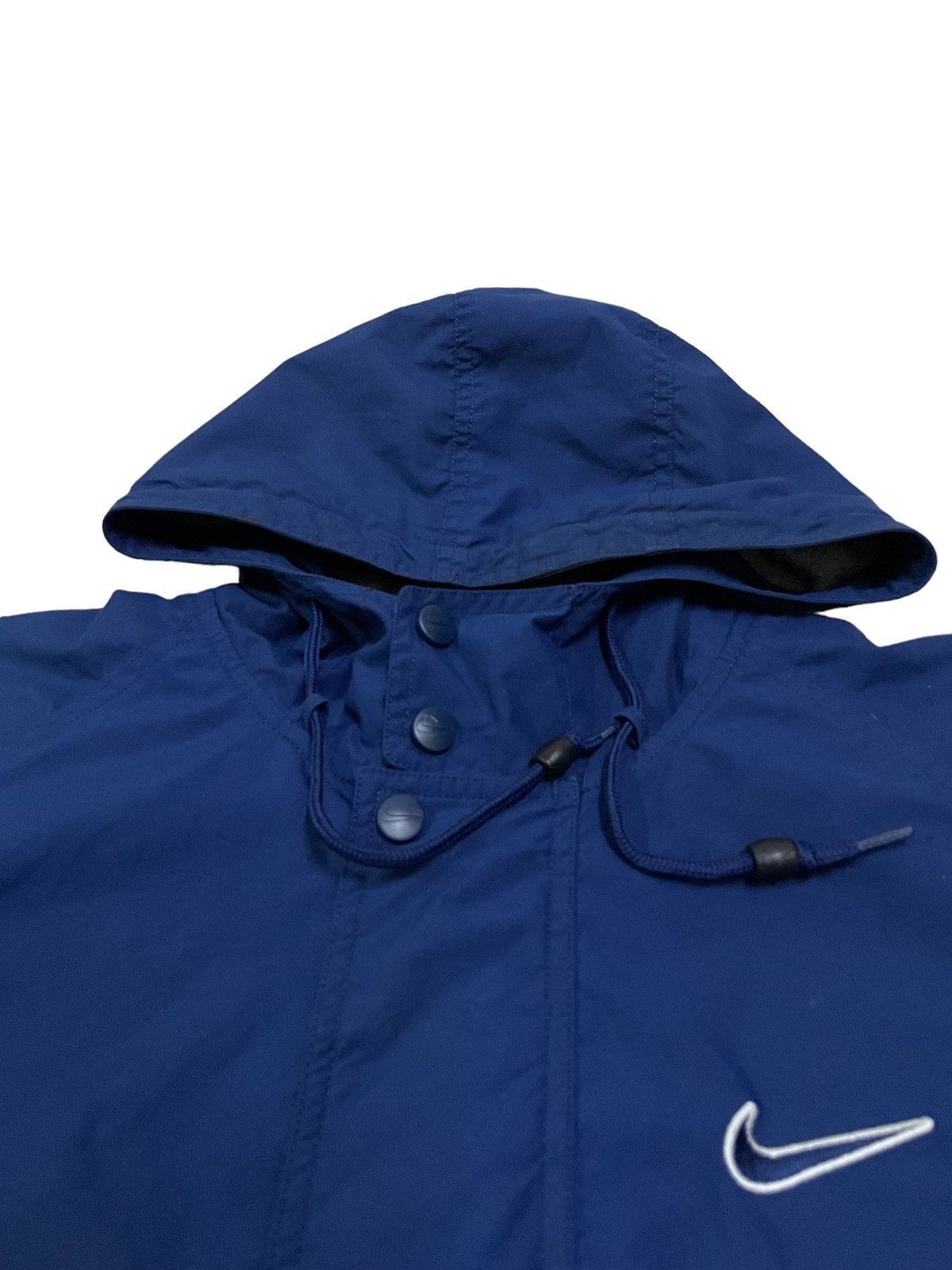 Nike Vintage 90s Nike Hoodie Jacket Big Swoosh Size US L / EU 52-54 / 3 - 4 Thumbnail