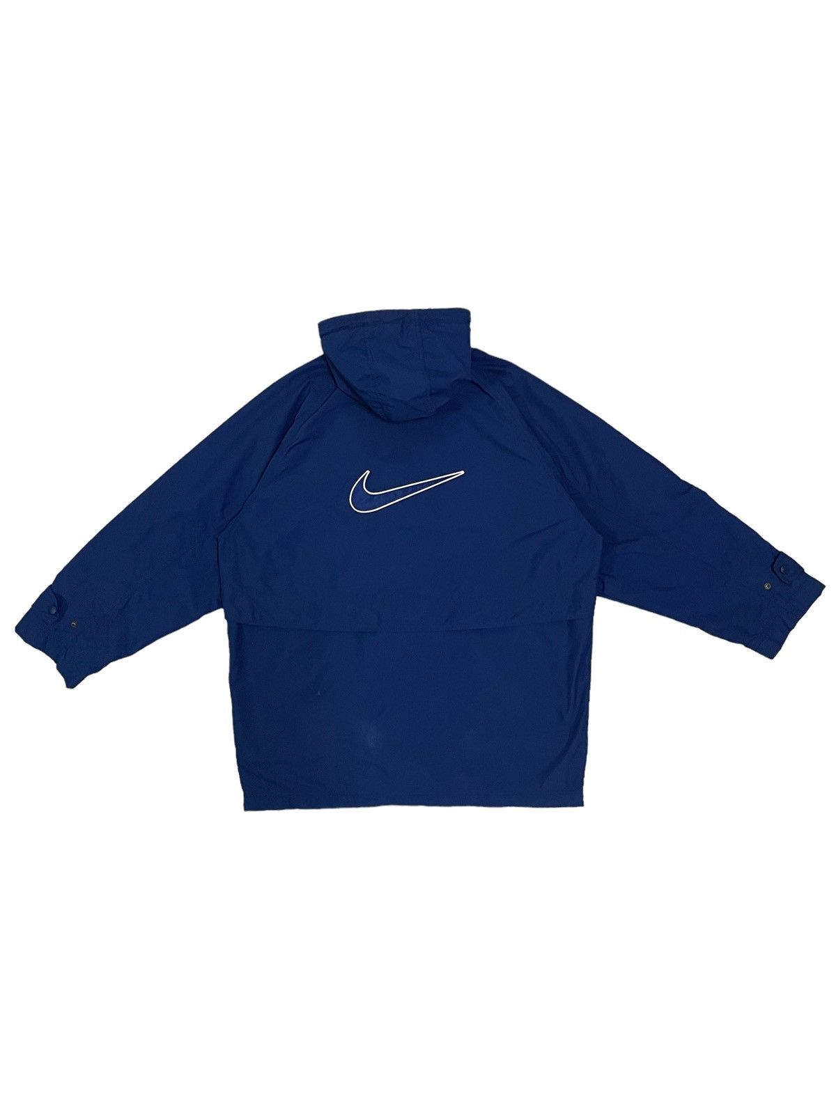 Nike Vintage 90s Nike Hoodie Jacket Big Swoosh Size US L / EU 52-54 / 3 - 19 Thumbnail