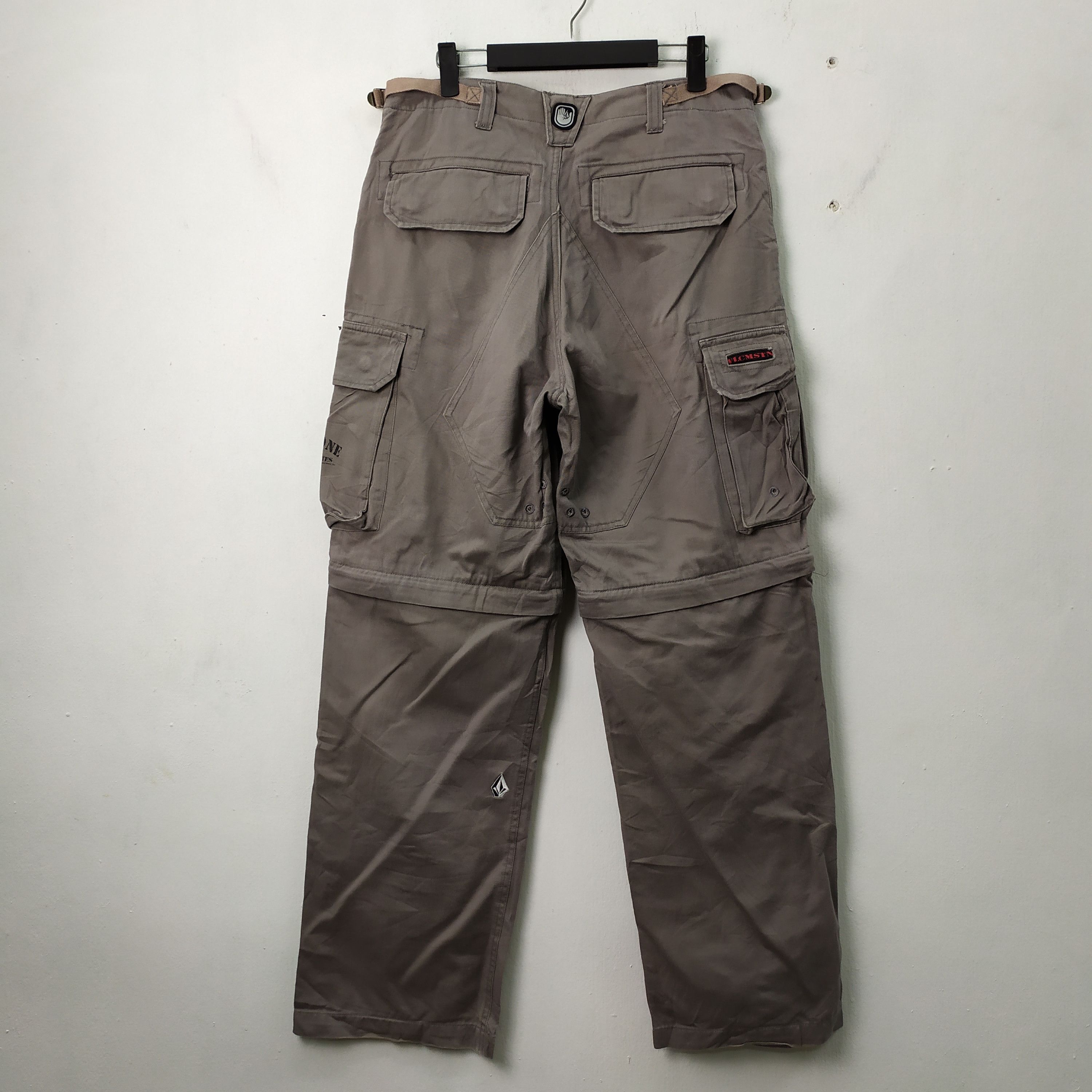 Volcom VOLCOM FADED VINTAGE CARGO PANTS Size US 32 / EU 48 - 2 Thumbnail