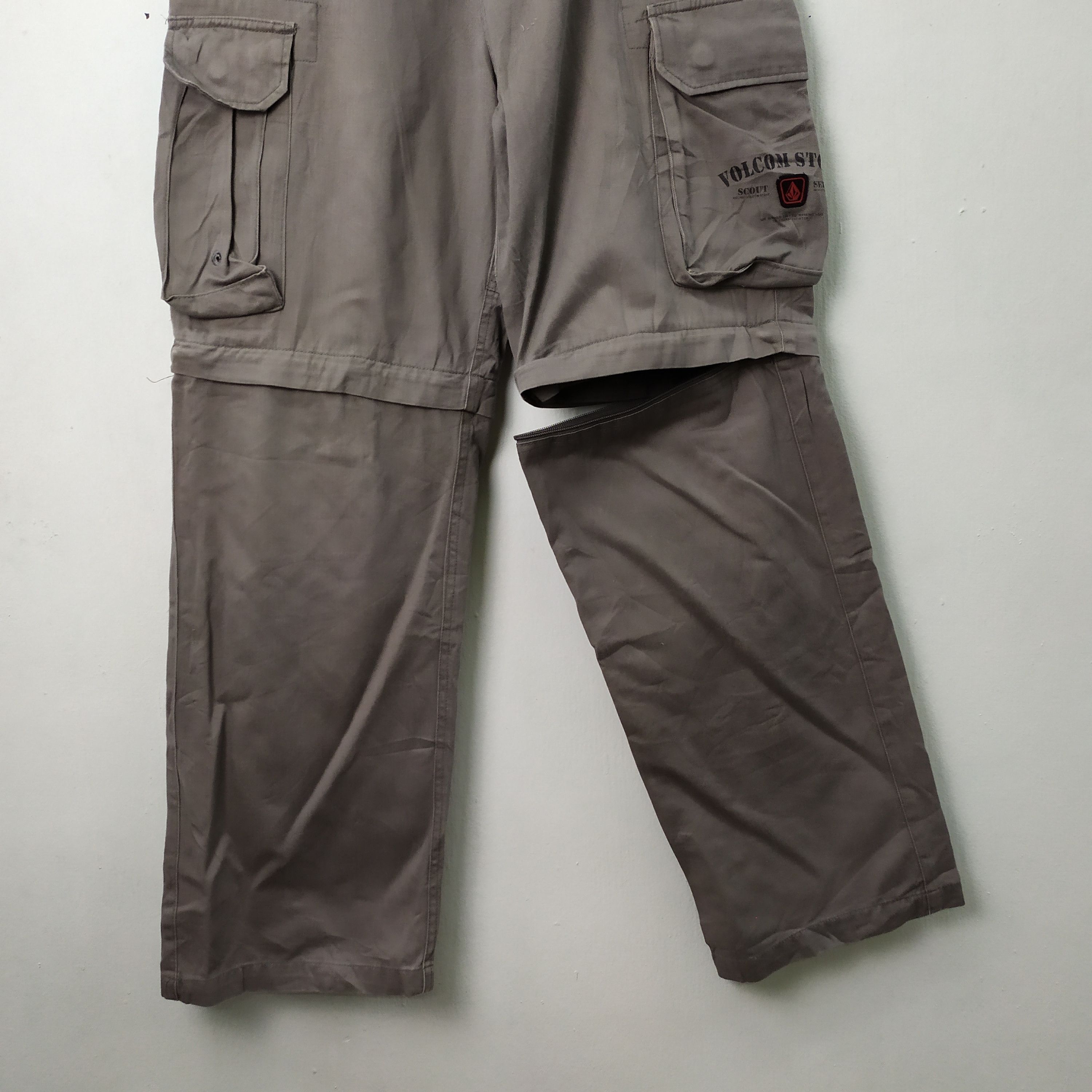 Volcom VOLCOM FADED VINTAGE CARGO PANTS Size US 32 / EU 48 - 4 Thumbnail