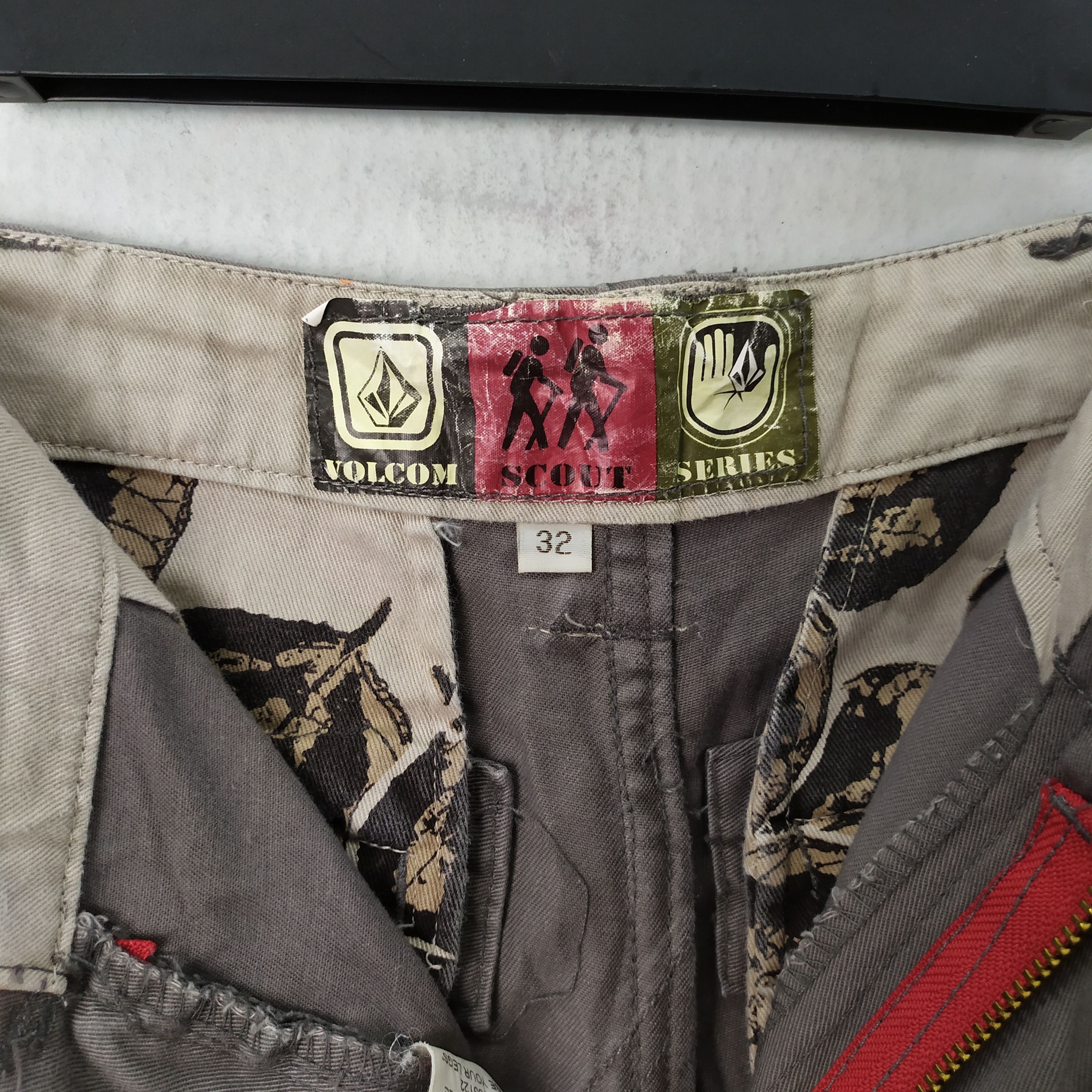 Volcom VOLCOM FADED VINTAGE CARGO PANTS Size US 32 / EU 48 - 15 Thumbnail