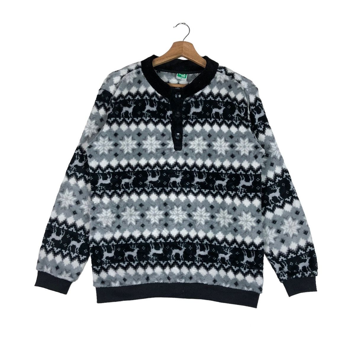 Hang Ten Hang Ten Winter Series Fleece Sweatshirt Size US M / EU 48-50 / 2 - 2 Thumbnail