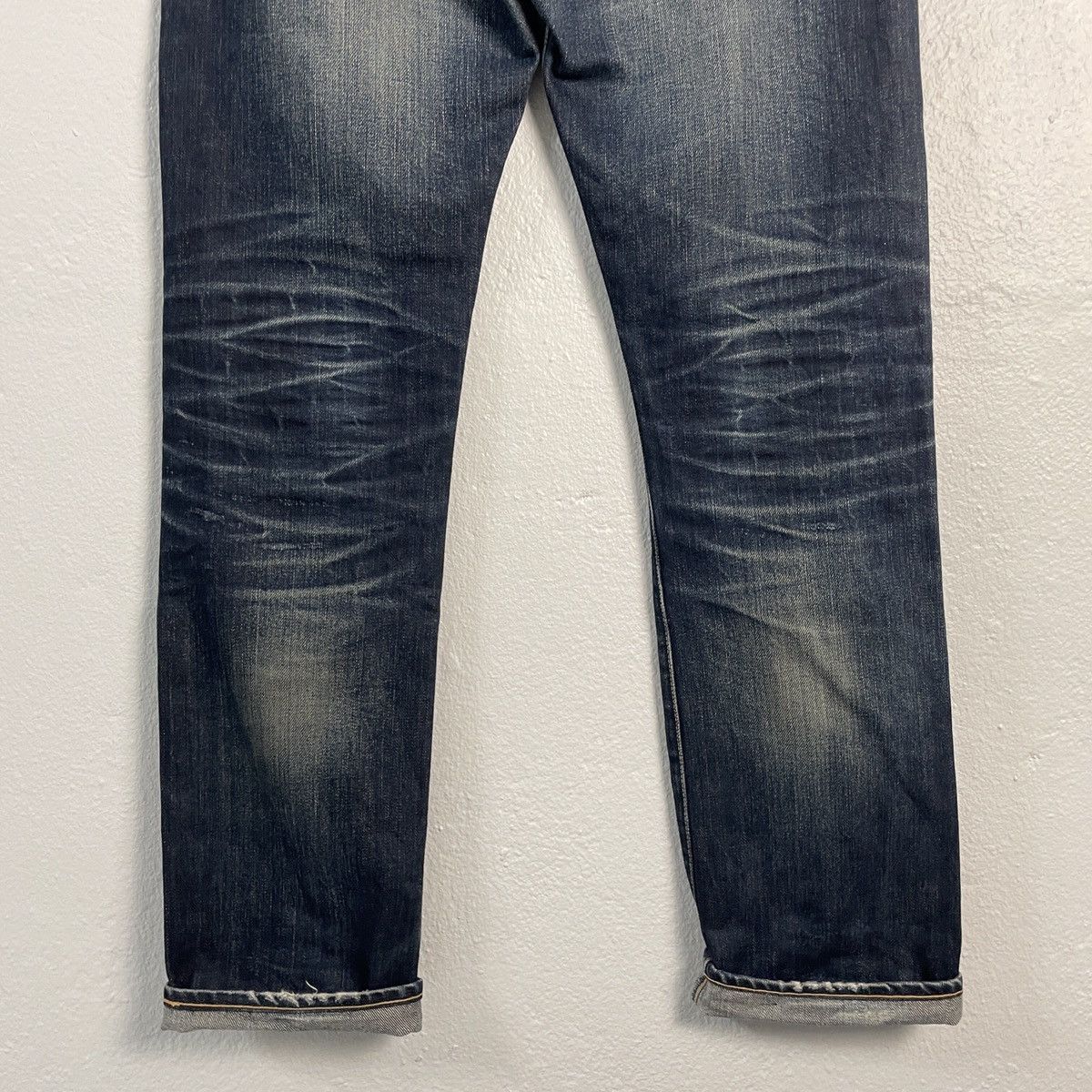 Japanese Brand Vintage Kuro Patchwork Sashiko Selvedge Denim Jeans Size US 33 - 12 Thumbnail