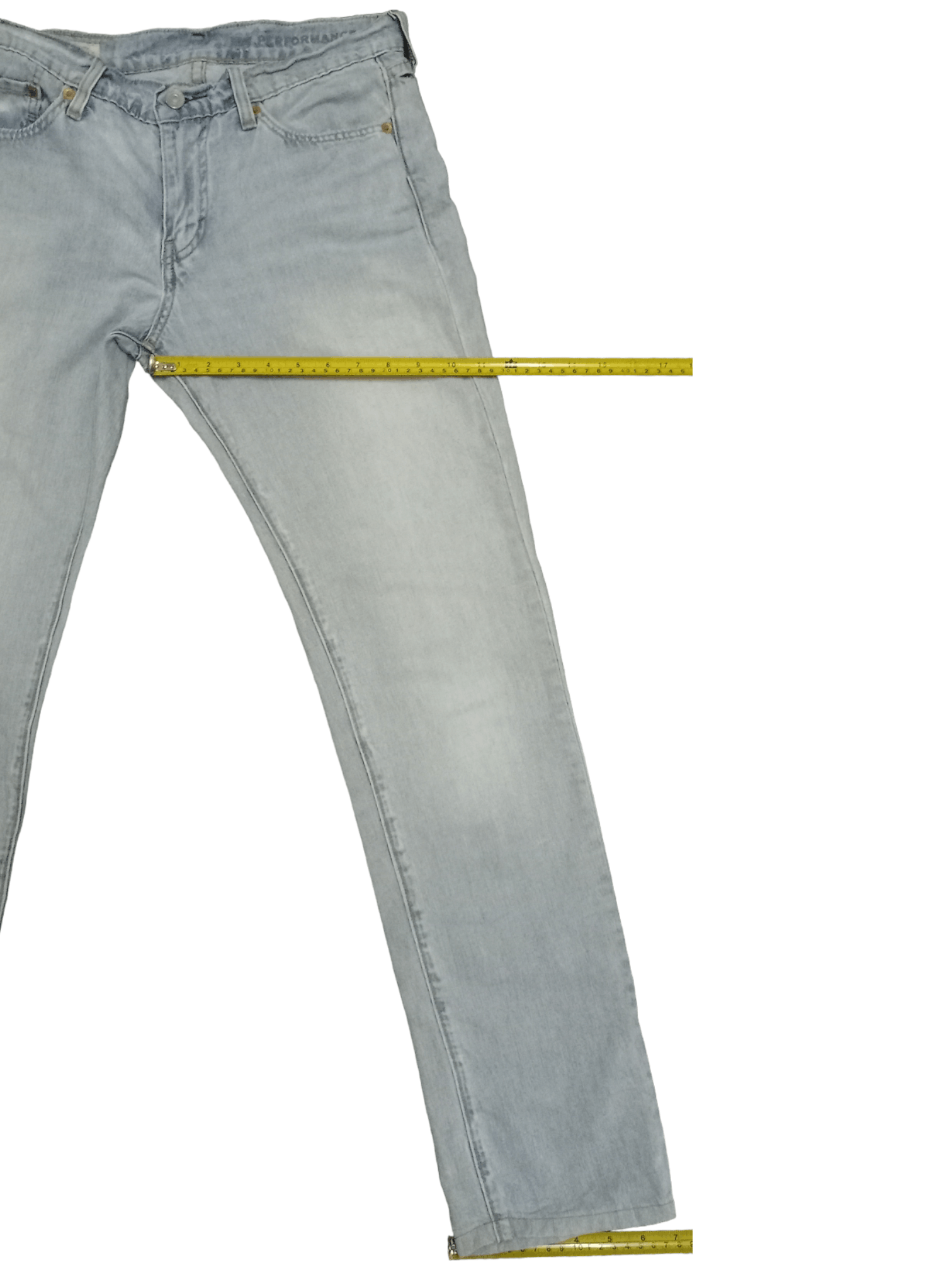 Levi's × Levi's Vintage Clothing Vintage Levis 511 Big E Light Wash Style Jeans Size US 30 / EU 46 - 15 Thumbnail