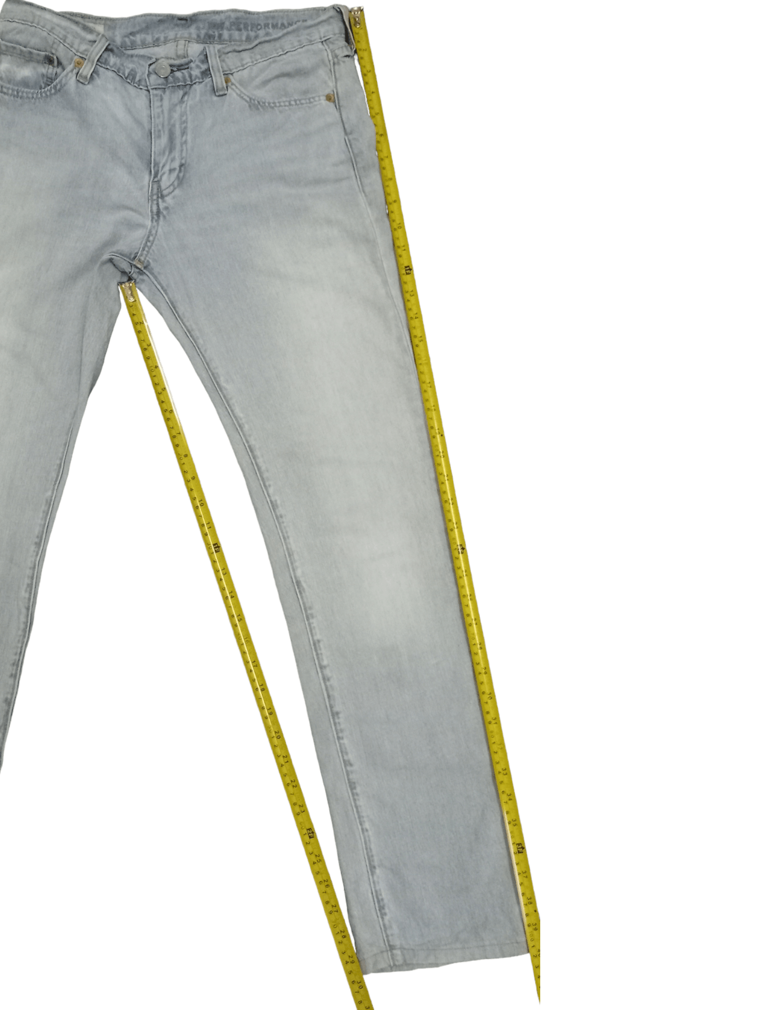 Levi's × Levi's Vintage Clothing Vintage Levis 511 Big E Light Wash Style Jeans Size US 30 / EU 46 - 14 Thumbnail