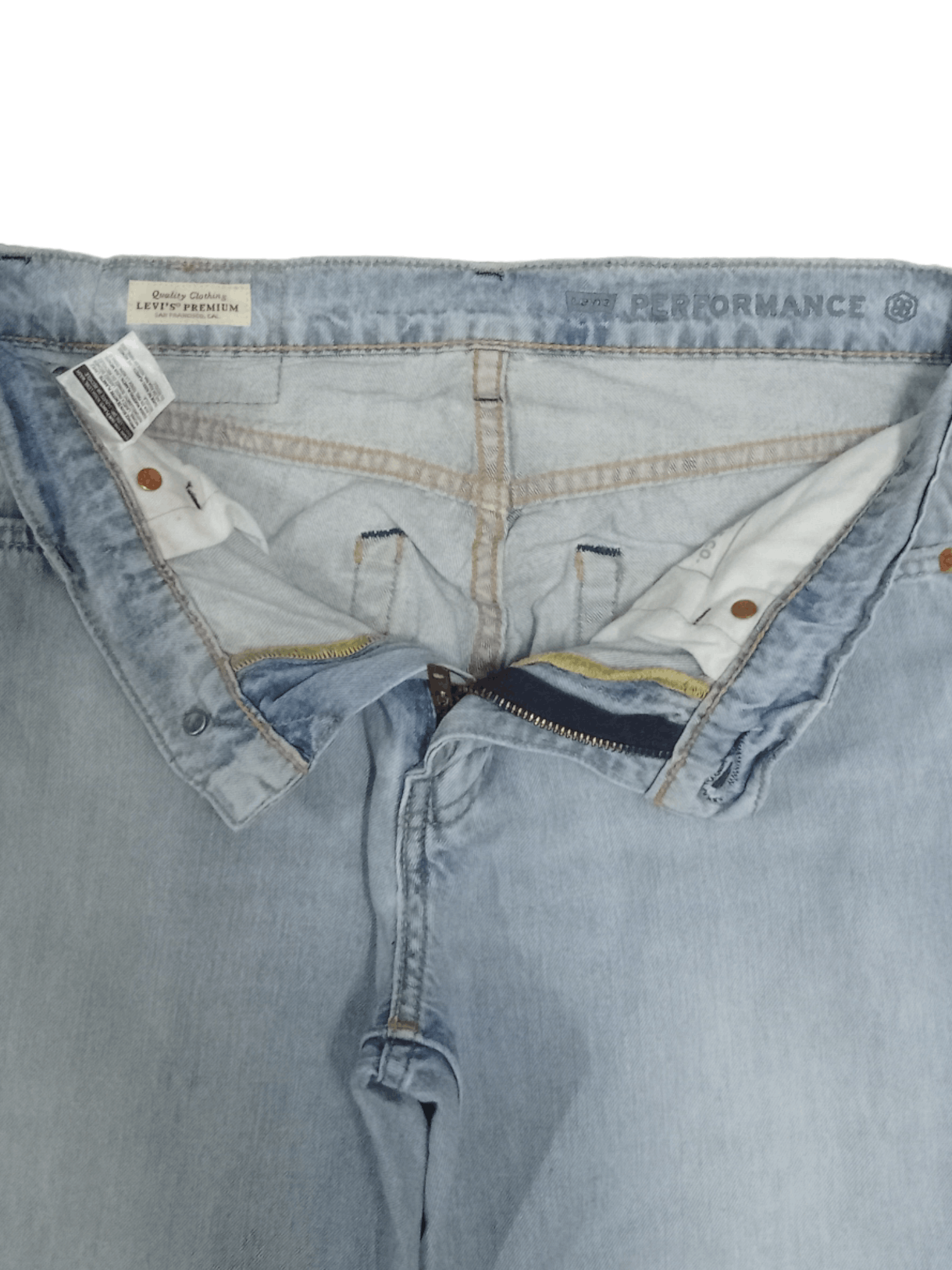 Levi's × Levi's Vintage Clothing Vintage Levis 511 Big E Light Wash Style Jeans Size US 30 / EU 46 - 5 Thumbnail
