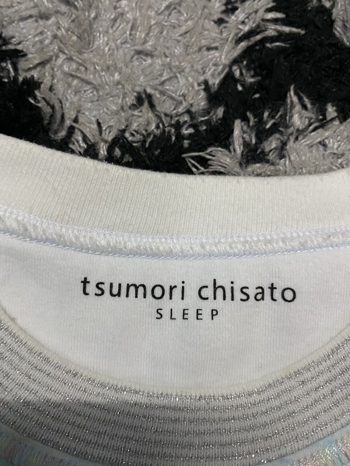 Issey Miyake TSUMORI CHISATO Monochrome Tye Dye T-Shirt Size US M / EU 48-50 / 2 - 3 Thumbnail