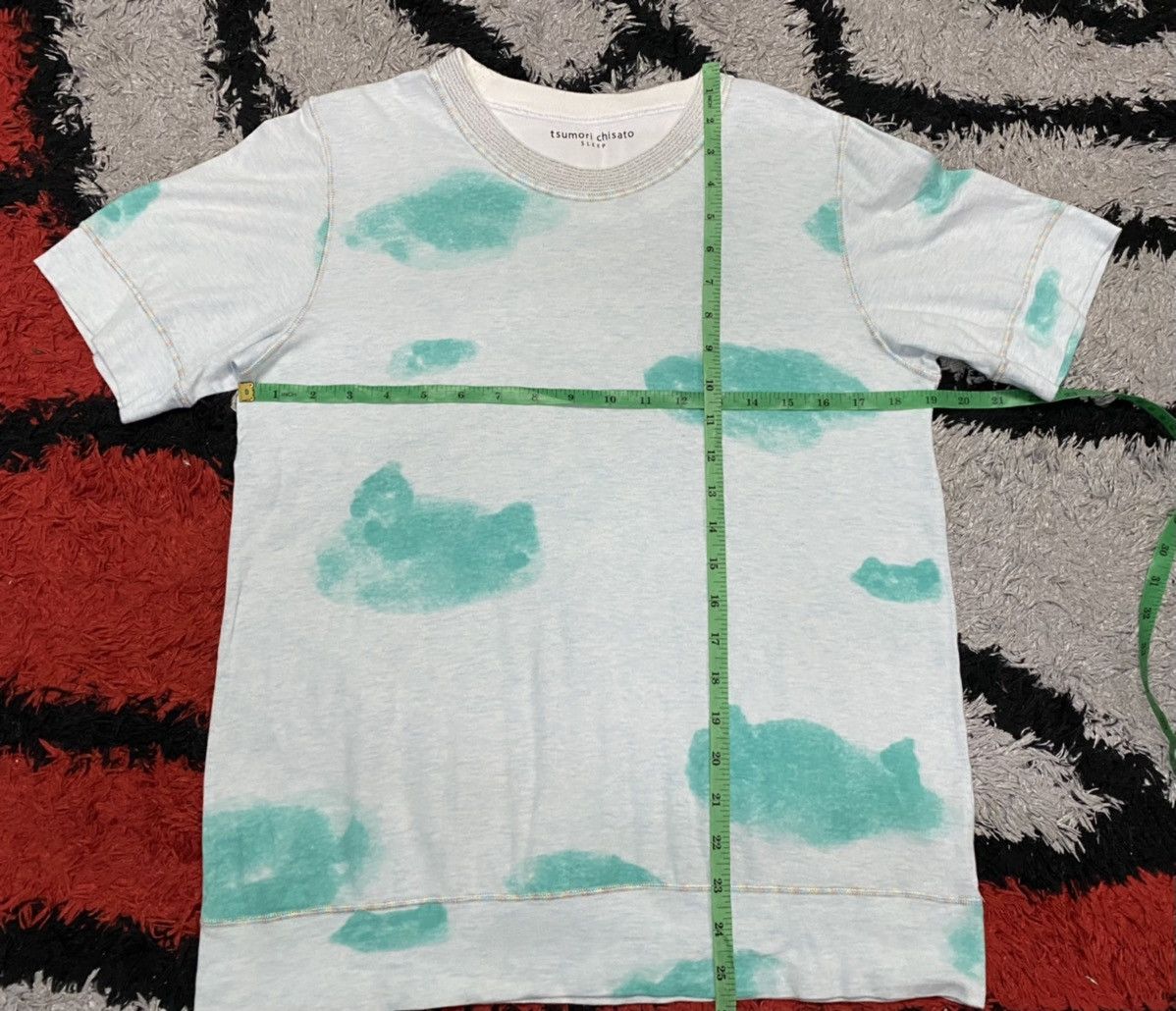 Issey Miyake TSUMORI CHISATO Monochrome Tye Dye T-Shirt Size US M / EU 48-50 / 2 - 6 Thumbnail