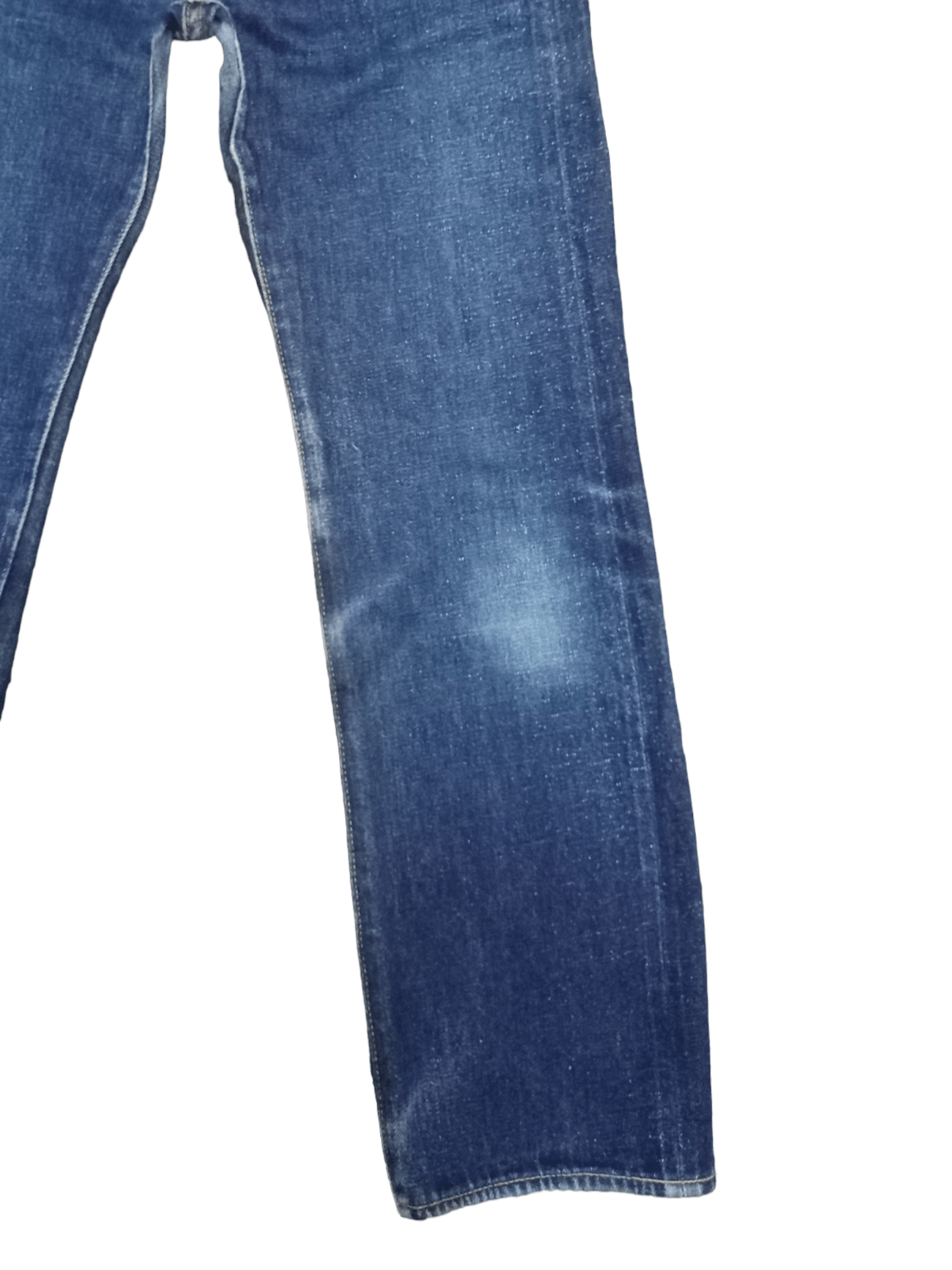 Denime × Japanese Brand Vintage Denime Selvedge Button Fly Faded Raw Denim Jeans Size 25" / US 0 / IT 36 - 7 Thumbnail