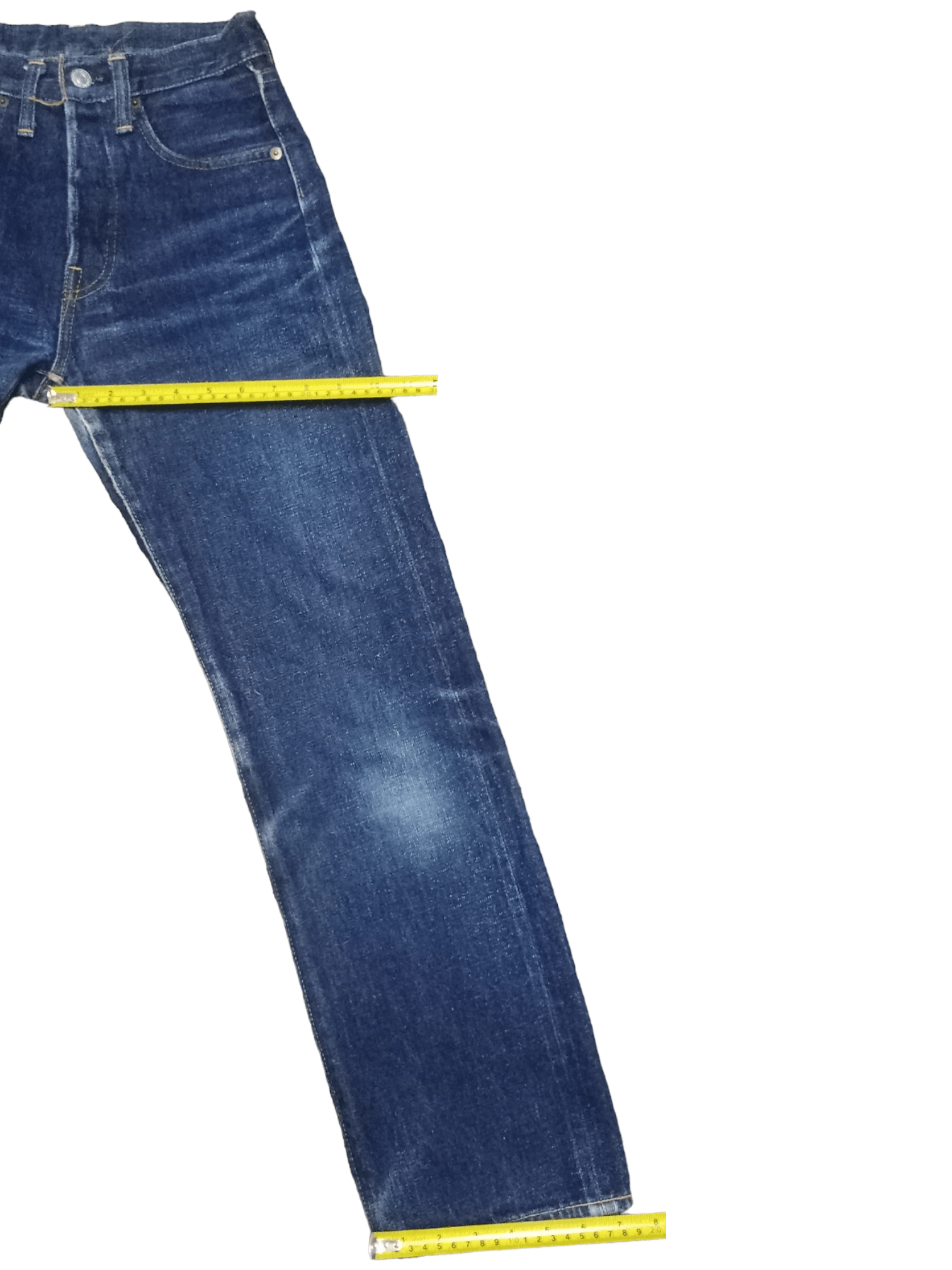 Denime × Japanese Brand Vintage Denime Selvedge Button Fly Faded Raw Denim Jeans Size 25" / US 0 / IT 36 - 15 Thumbnail