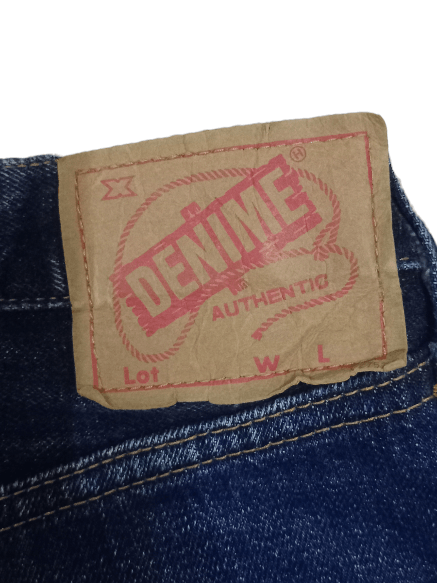 Denime × Japanese Brand Vintage Denime Selvedge Button Fly Faded Raw Denim Jeans Size 25" / US 0 / IT 36 - 9 Thumbnail