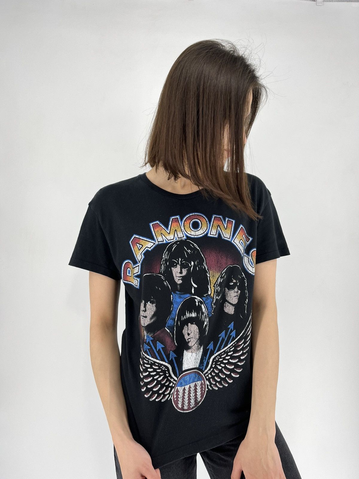 Other Vintage Ramones "Johnny Joe Deed Tommy" Graphic Tee Size S / US 4 / IT 40 - 2 Thumbnail