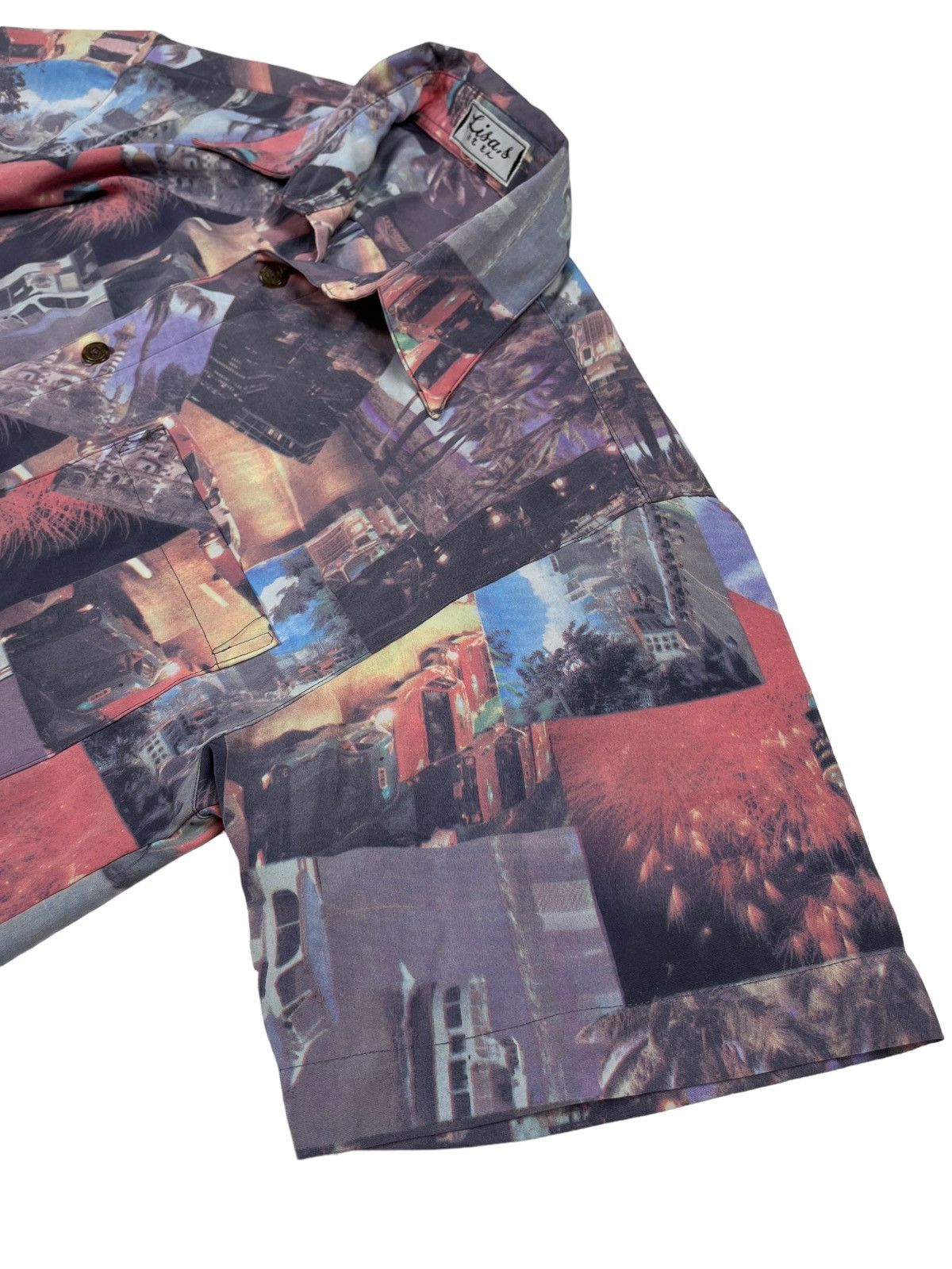 Japanese Brand Vintage All Over Print Hawaiian Shirt 3D LSD Acid Las Vegas Size US M / EU 48-50 / 2 - 3 Thumbnail