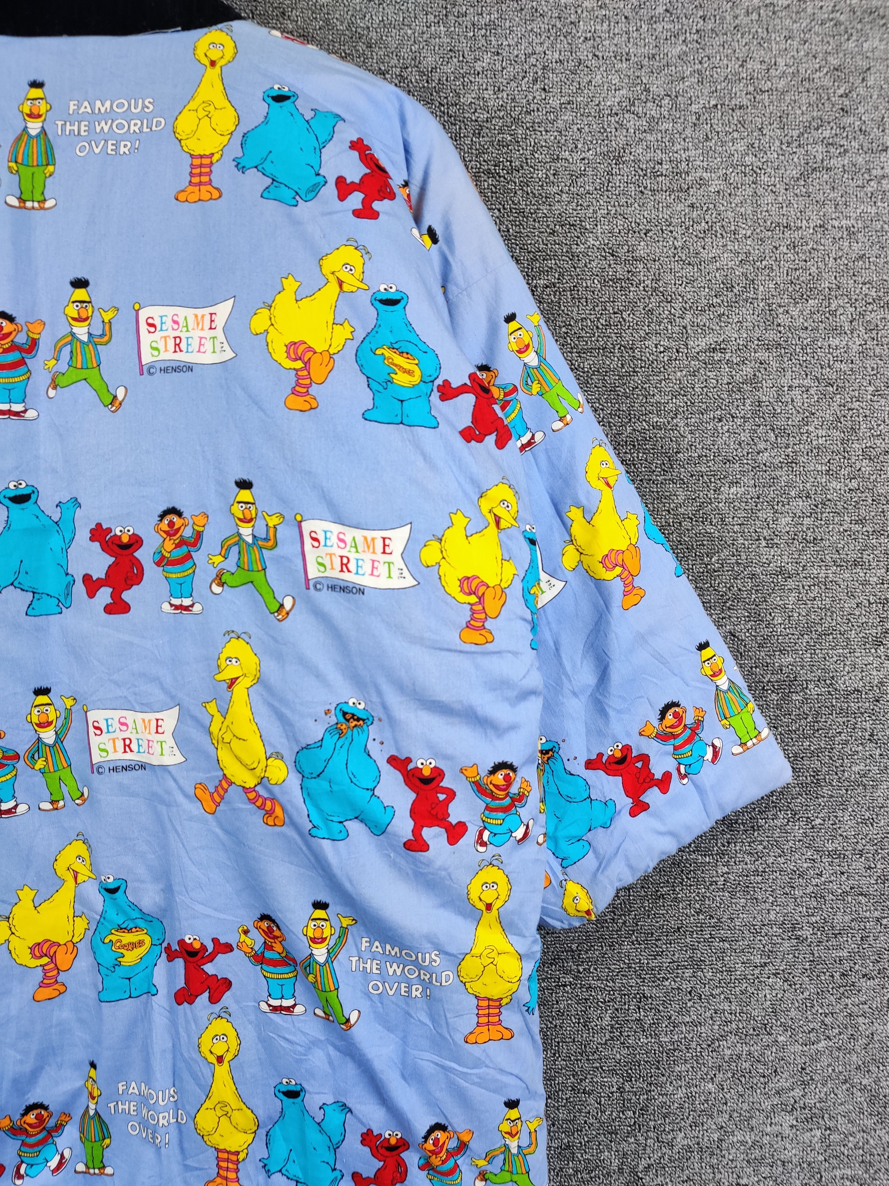 Cartoon Network Vintage Sesame Street Fullprint Kimono Jacket Size US XXL / EU 58 / 5 - 3 Thumbnail