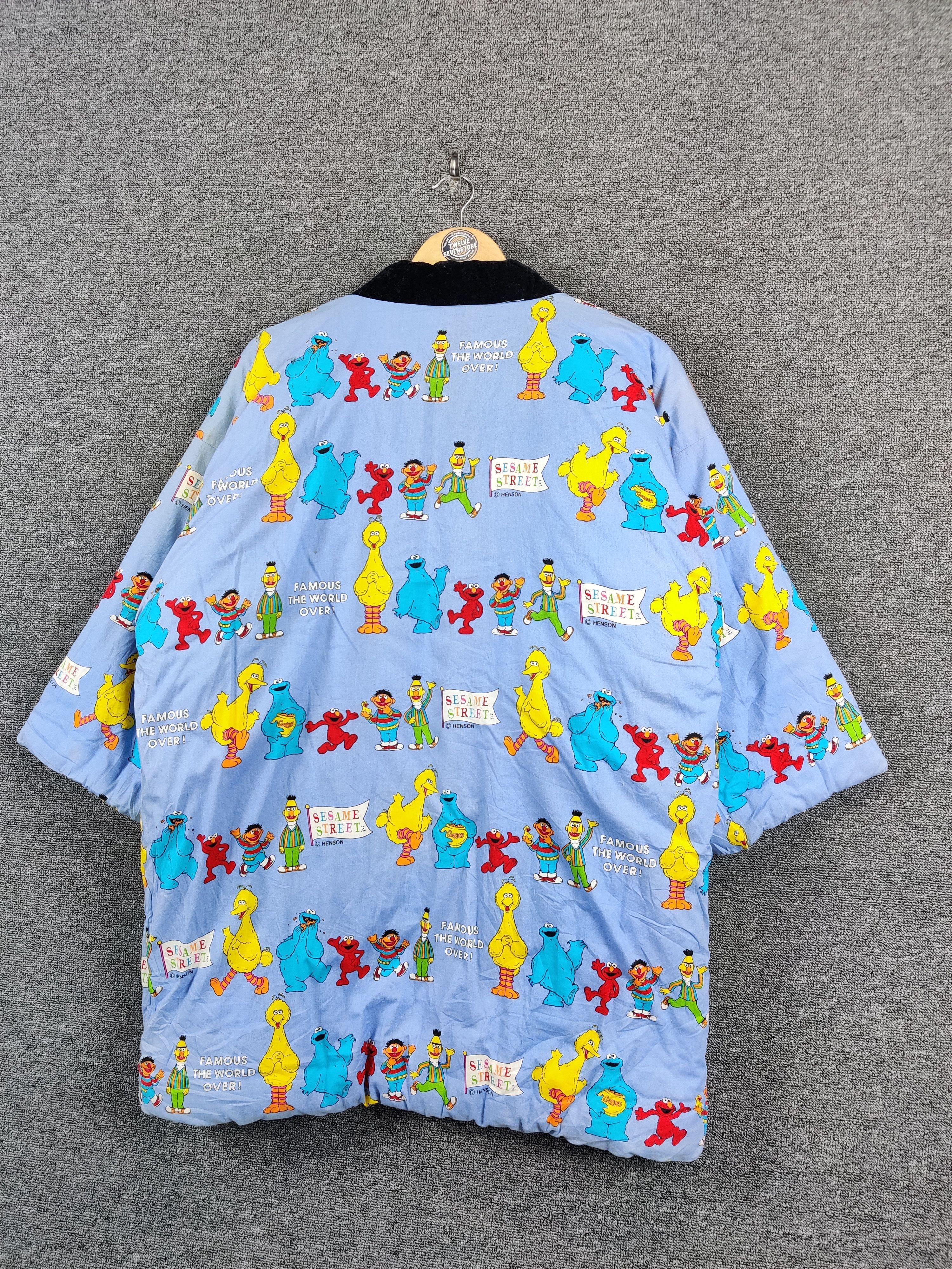 Cartoon Network Vintage Sesame Street Fullprint Kimono Jacket Size US XXL / EU 58 / 5 - 2 Thumbnail