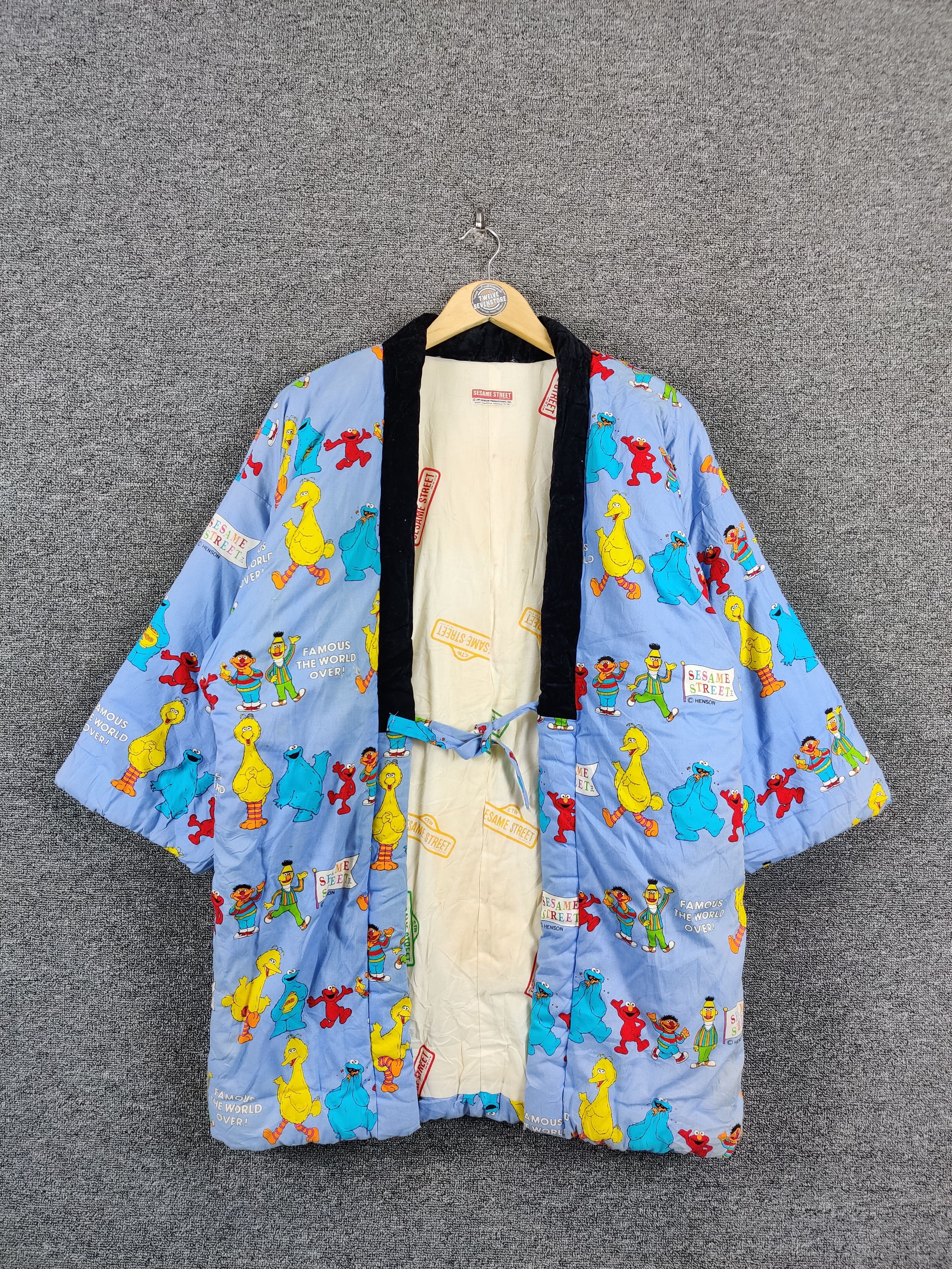 Cartoon Network Vintage Sesame Street Fullprint Kimono Jacket Size US XXL / EU 58 / 5 - 5 Thumbnail