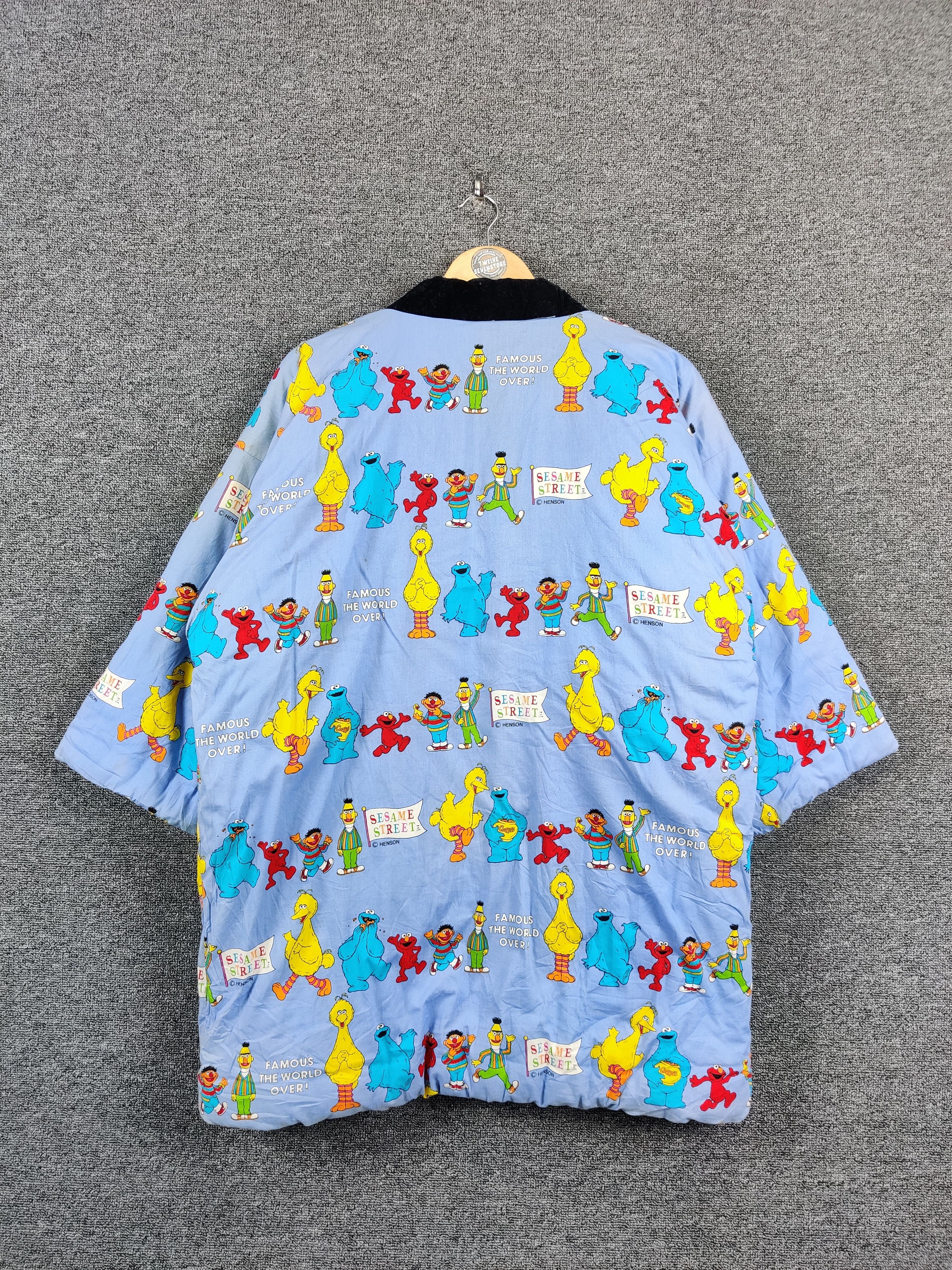 Cartoon Network Vintage Sesame Street Fullprint Kimono Jacket Size US XXL / EU 58 / 5 - 1 Thumbnail