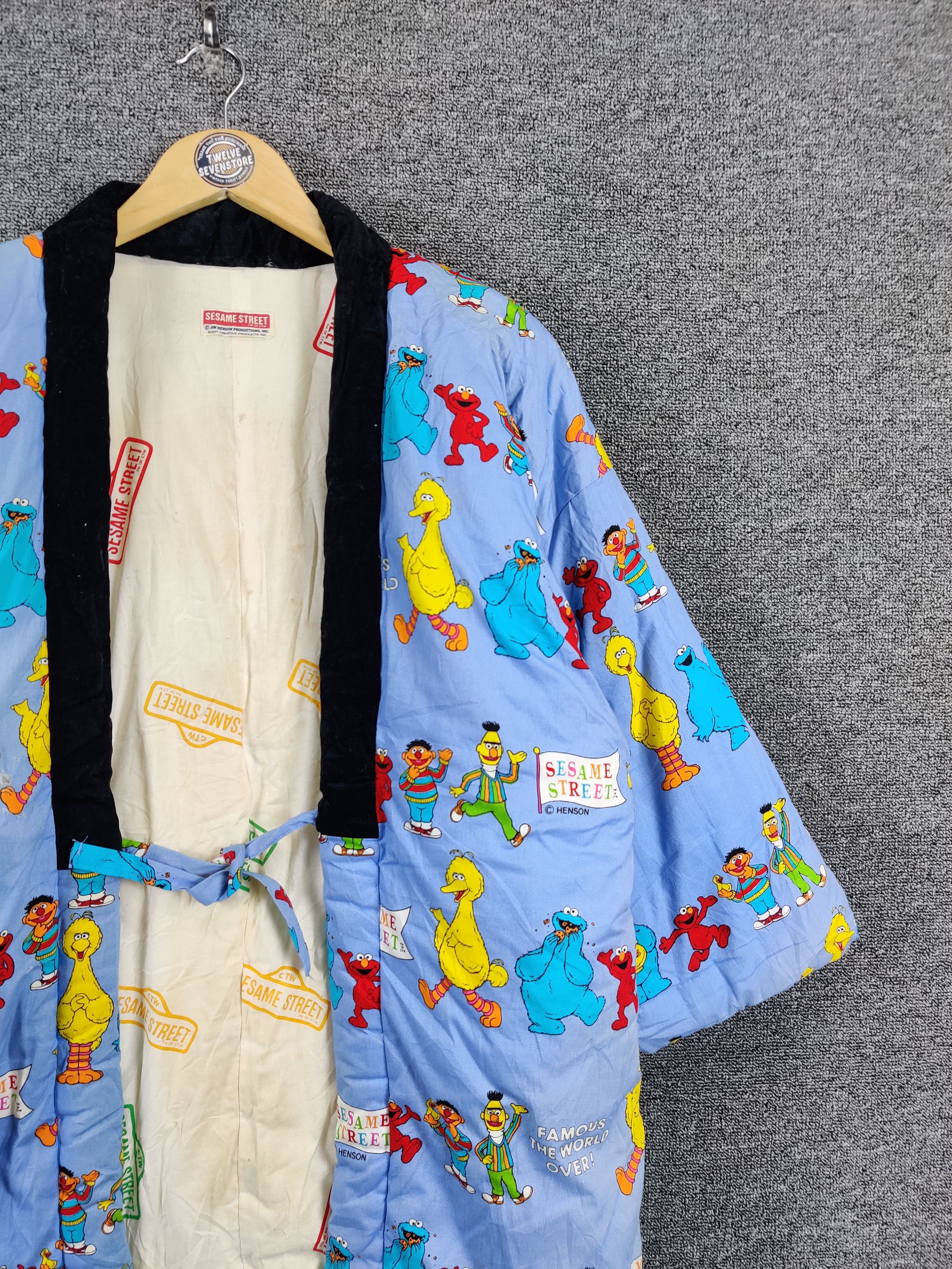 Cartoon Network Vintage Sesame Street Fullprint Kimono Jacket Size US XXL / EU 58 / 5 - 6 Thumbnail