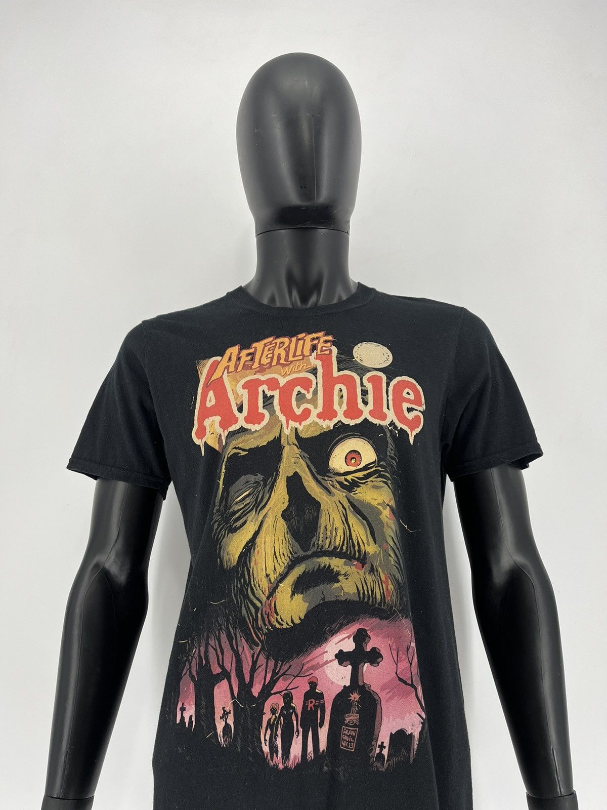 Vintage Vintage Y2k Afterlife With Archie Comics Horror Face tee Size US M / EU 48-50 / 2 - 5 Thumbnail