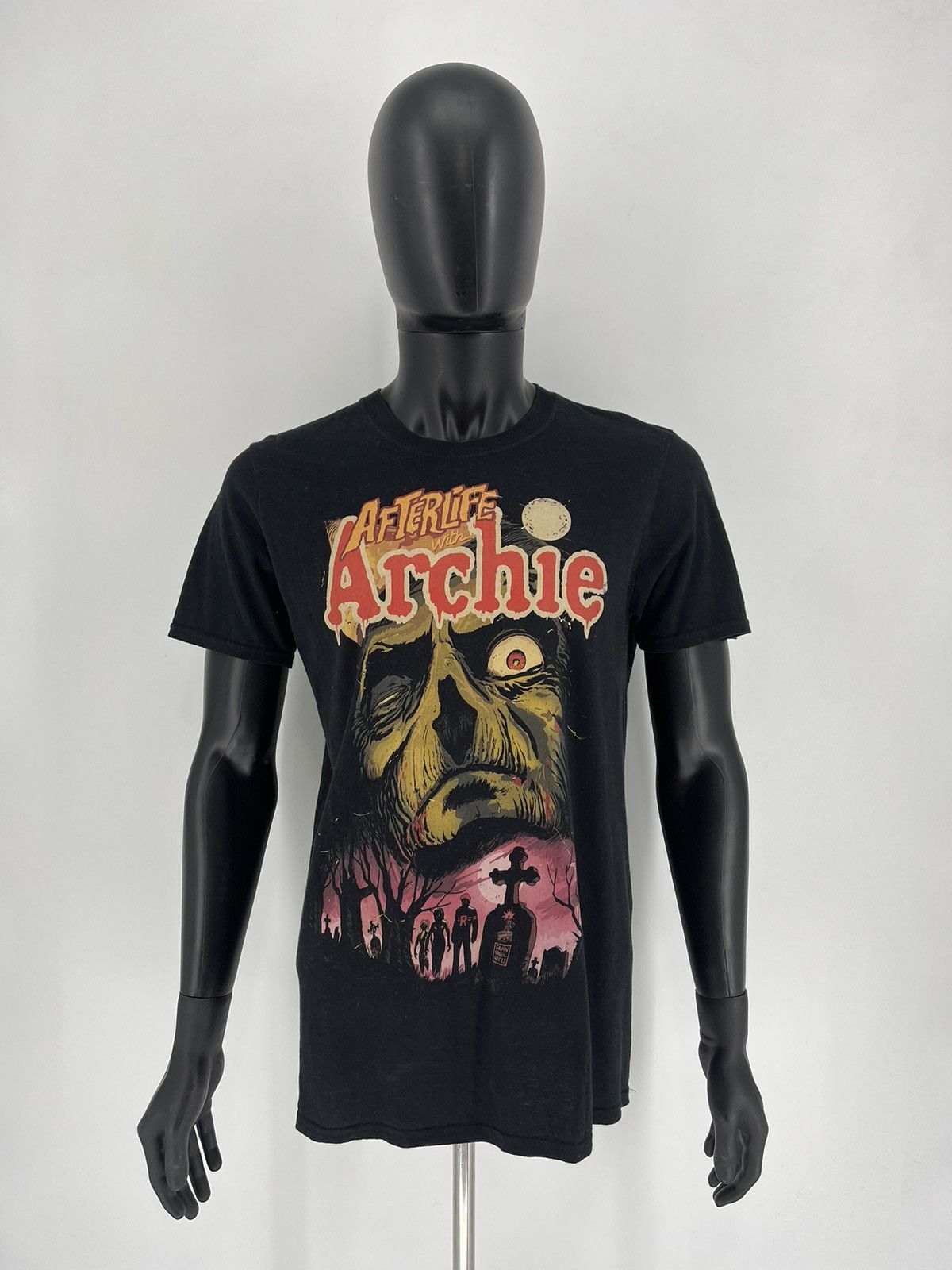 Vintage Vintage Y2k Afterlife With Archie Comics Horror Face tee Size US M / EU 48-50 / 2 - 2 Thumbnail
