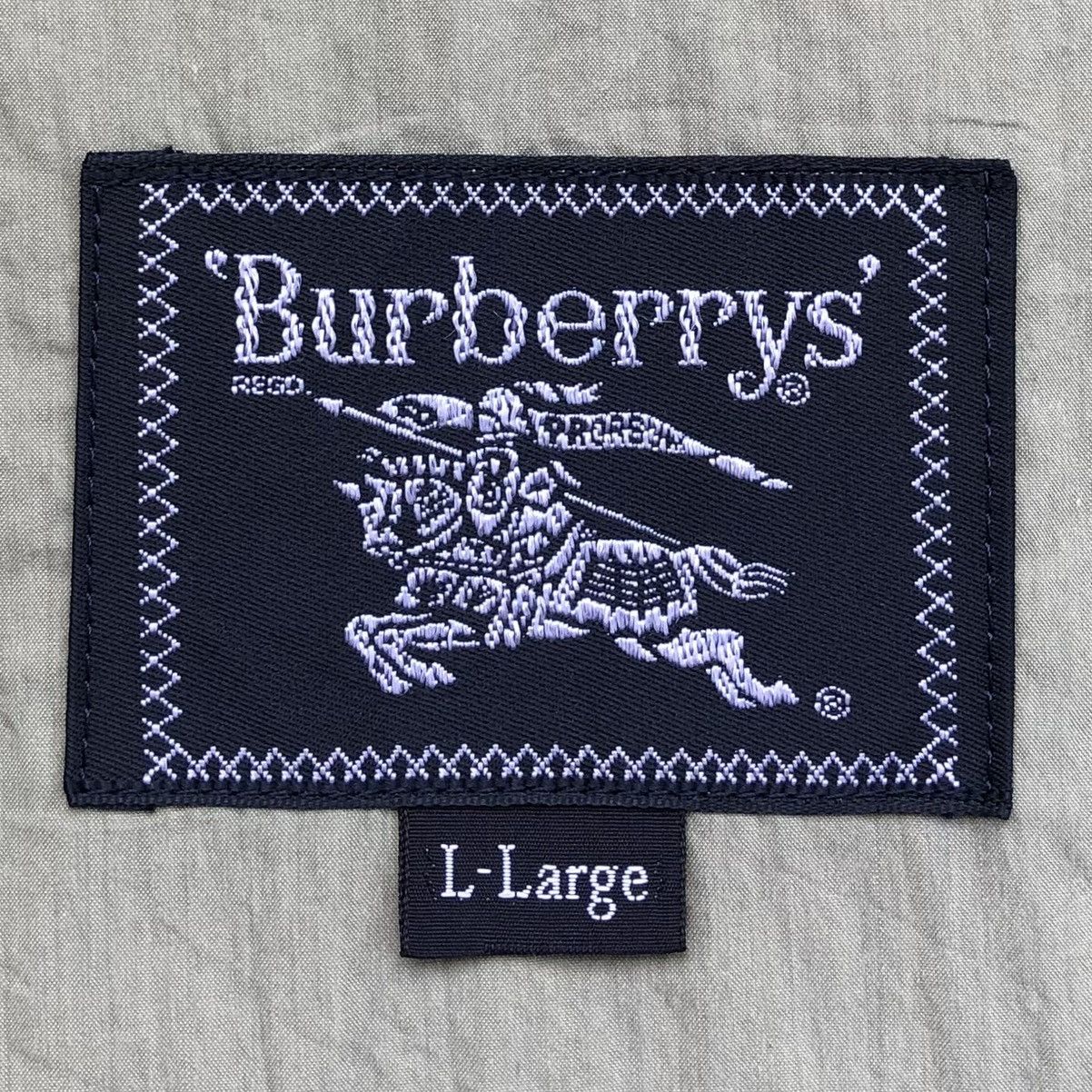 Burberry Vtg Burberrys Prorsum Embroidered Logo Light Zipper Jacket Size US L / EU 52-54 / 3 - 18 Thumbnail