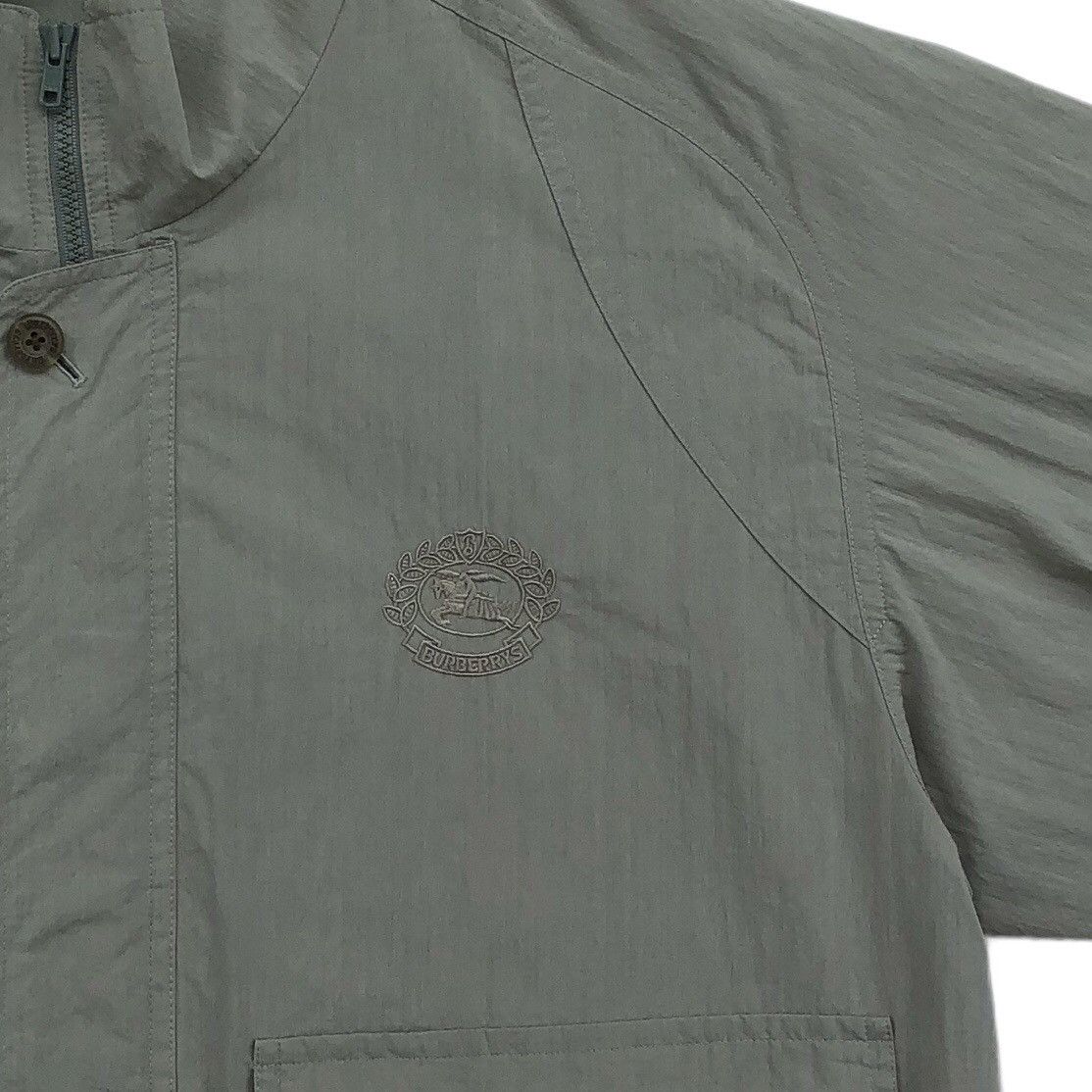 Burberry Vtg Burberrys Prorsum Embroidered Logo Light Zipper Jacket Size US L / EU 52-54 / 3 - 7 Thumbnail