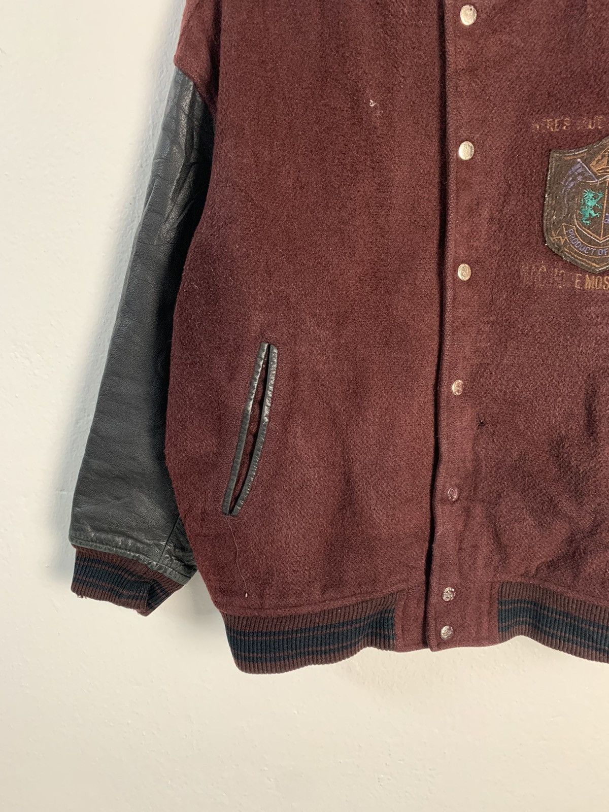 Japanese Brand Machope Varsity Jacket Size US L / EU 52-54 / 3 - 7 Thumbnail