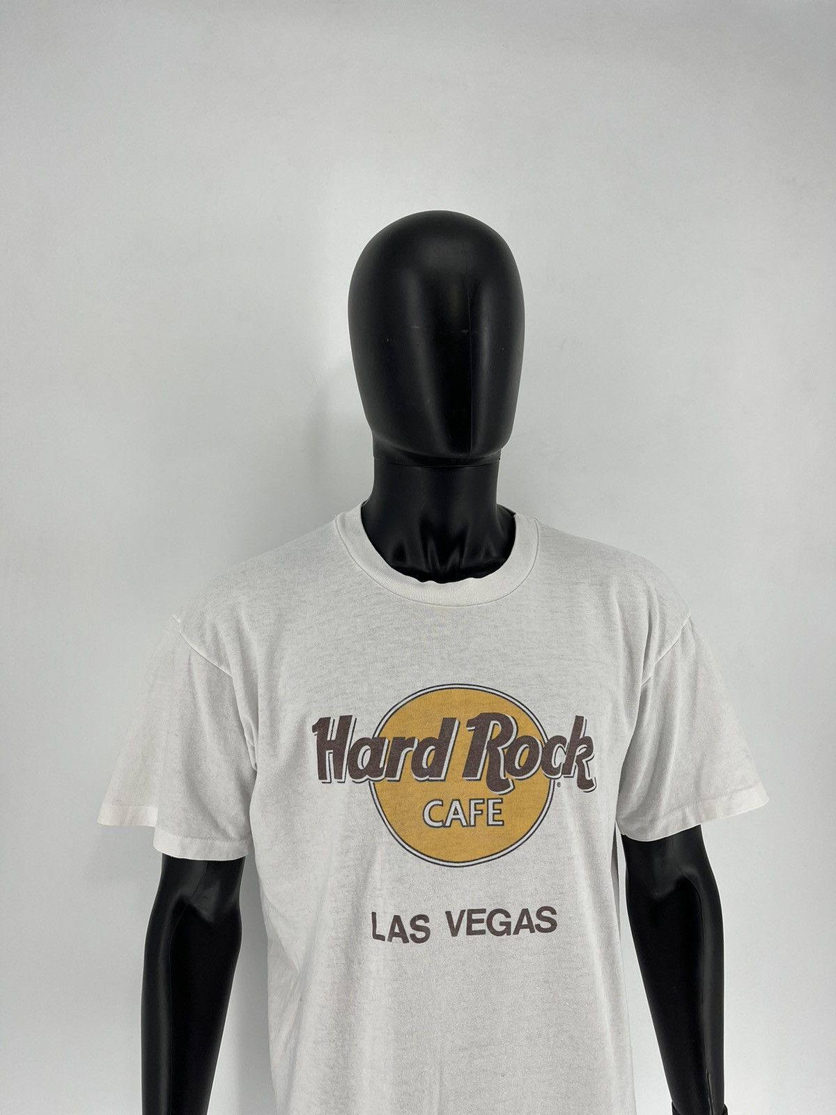 Band Tees × Vintage Vintage 90s Hard Rock Cafe Las Vegas Band tee Single Stitch Size US L / EU 52-54 / 3 - 3 Thumbnail