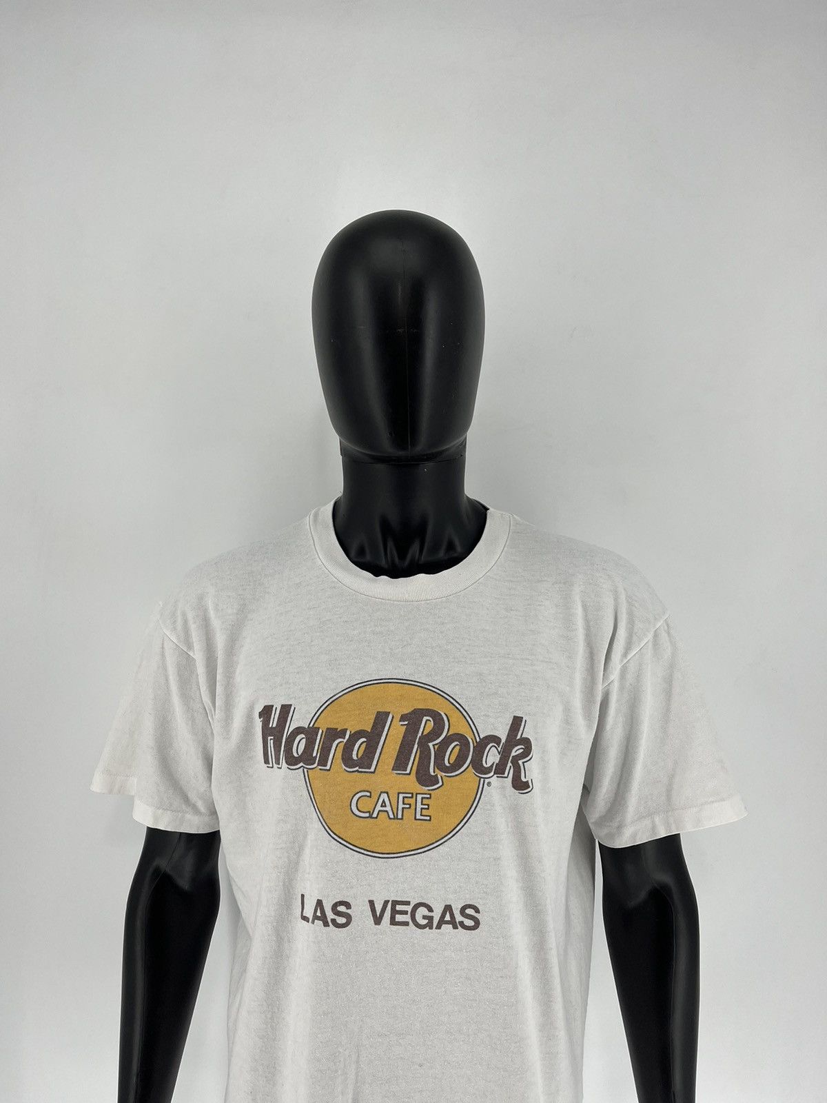 Band Tees × Vintage Vintage 90s Hard Rock Cafe Las Vegas Band tee Single Stitch Size US L / EU 52-54 / 3 - 1 Thumbnail