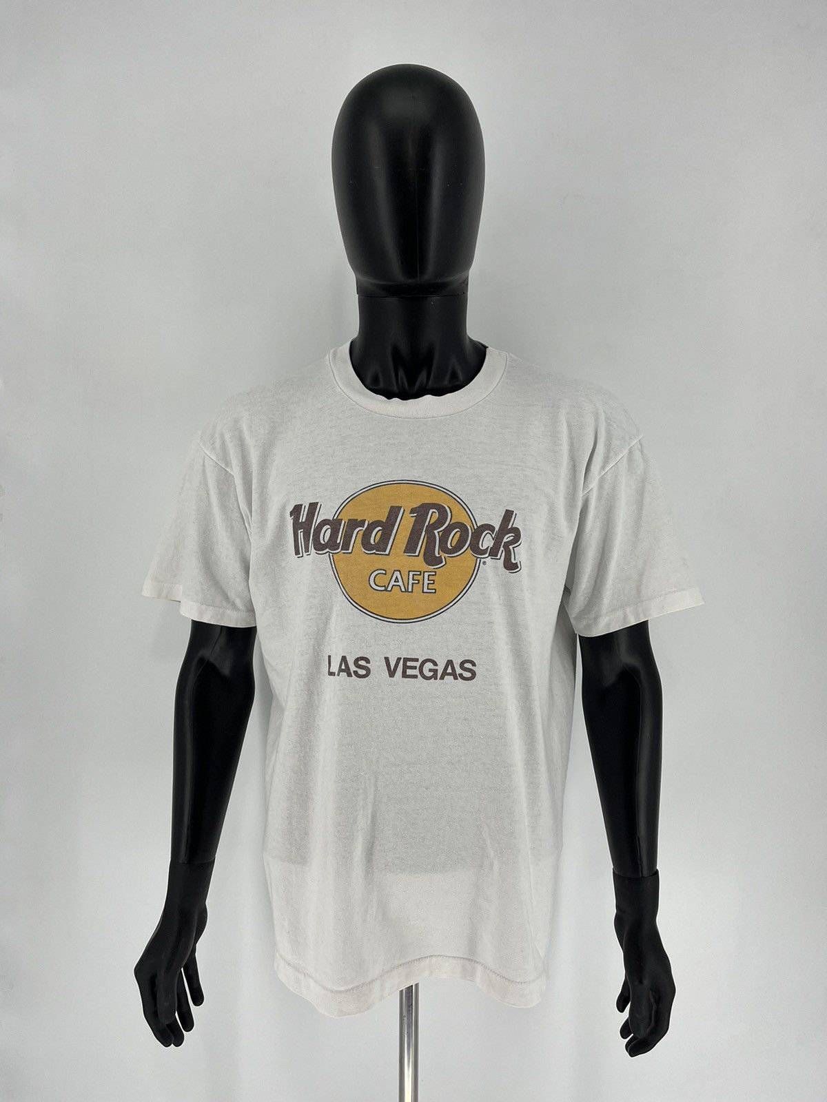 Band Tees × Vintage Vintage 90s Hard Rock Cafe Las Vegas Band tee Single Stitch Size US L / EU 52-54 / 3 - 2 Thumbnail