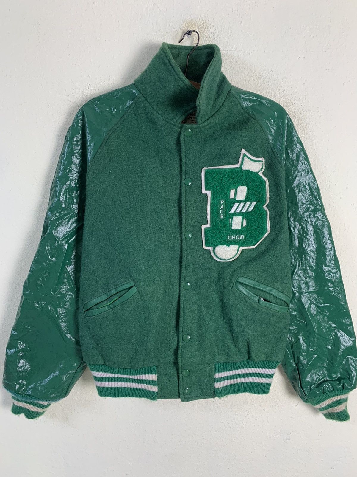 Vintage Trophy Leather Varsity Jacket