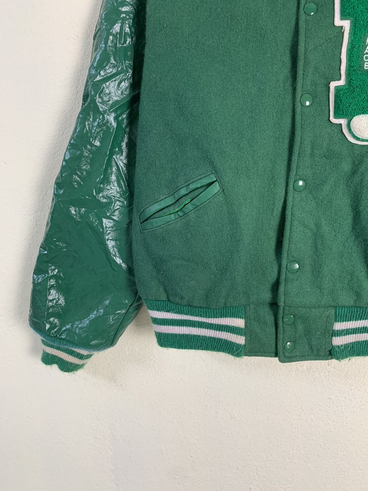 Trophy Clothing Vintage Trophy Leather Varsity Jacket Size US L / EU 52-54 / 3 - 3 Thumbnail