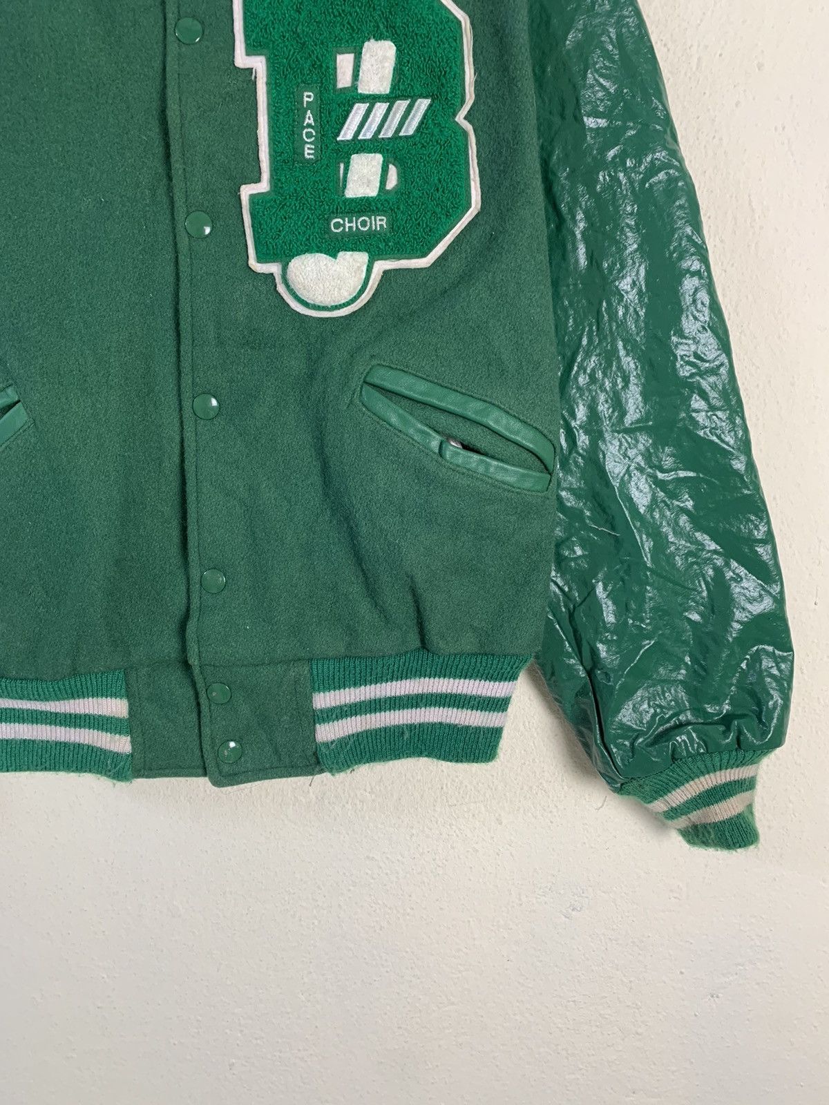 Trophy Clothing Vintage Trophy Leather Varsity Jacket Size US L / EU 52-54 / 3 - 2 Thumbnail