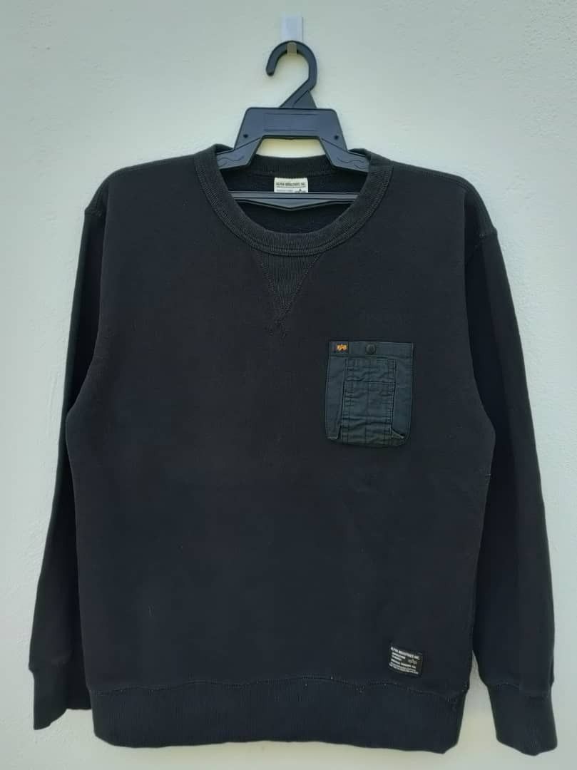 Alpha Industries Pocket Crewneck Jumper