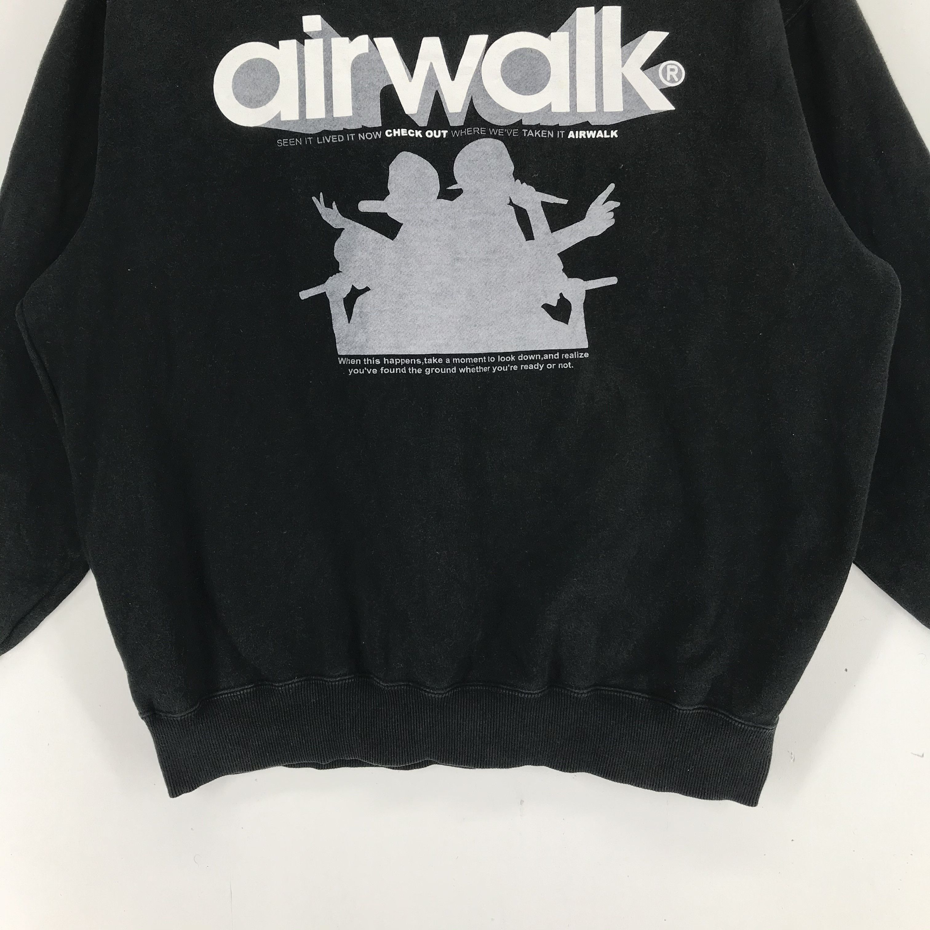 Airwalk AIRWALK Big Logo Sweatshirts #2077-81 Size US L / EU 52-54 / 3 - 4 Thumbnail