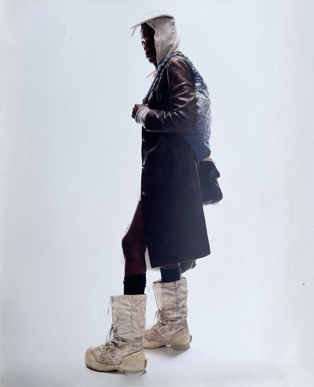 Vintage Off White Military Issue Mukluk Boots Size US 13 / EU 46 - 2 Thumbnail