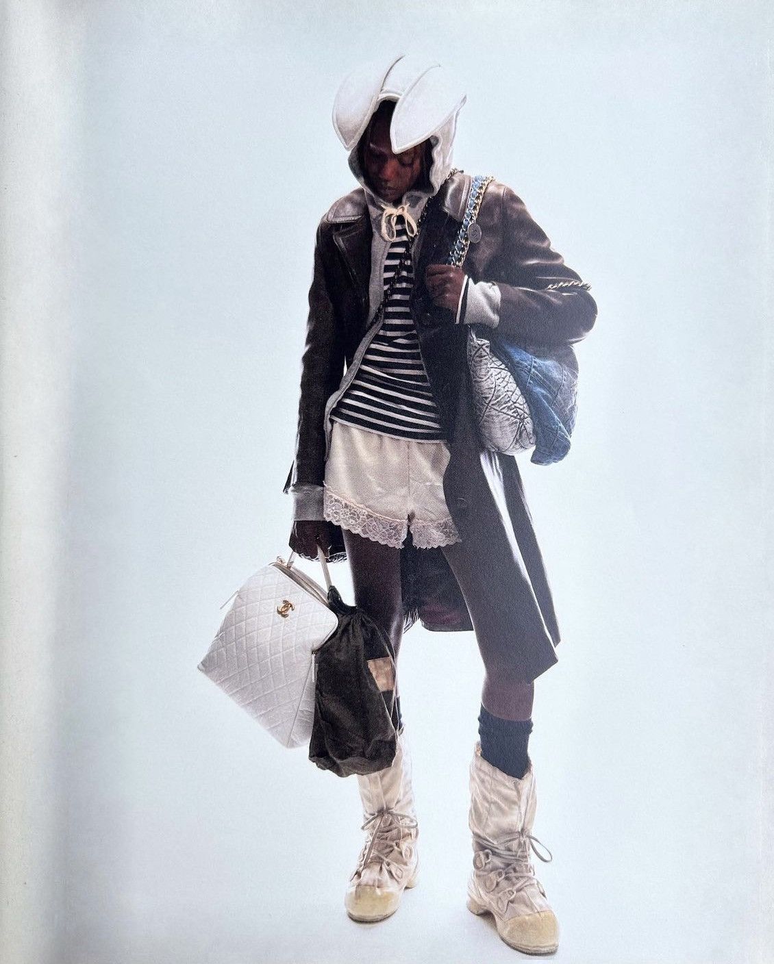 Off White Military Issue Mukluk Boots