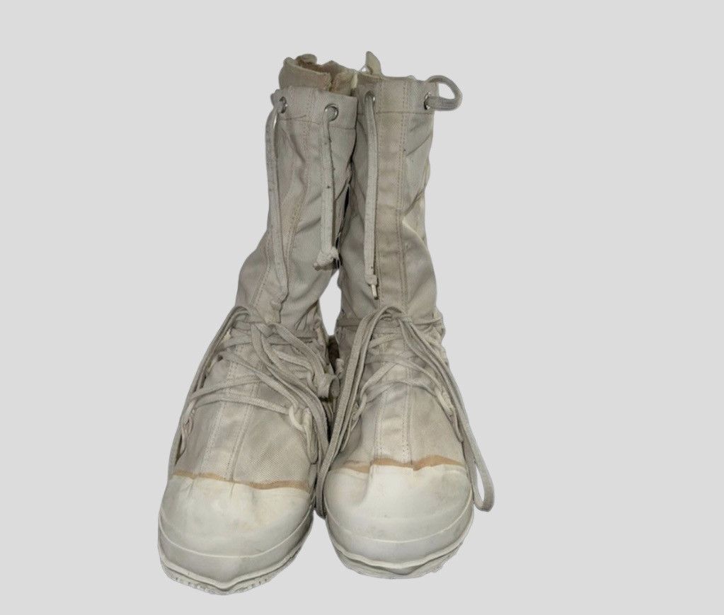 Vintage Off White Military Issue Mukluk Boots Size US 13 / EU 46 - 4 Thumbnail