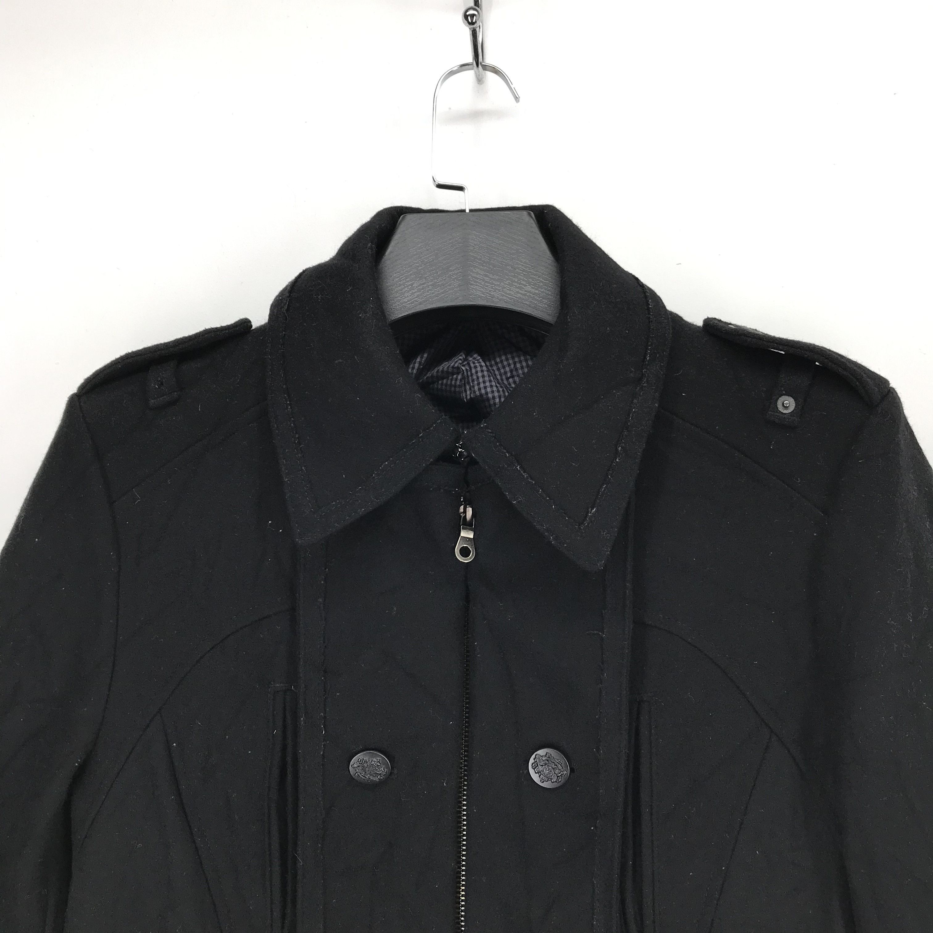PPFM PPFM Double Breast Wool Zipper Jacket #2111-82 Size US L / EU 52-54 / 3 - 3 Thumbnail
