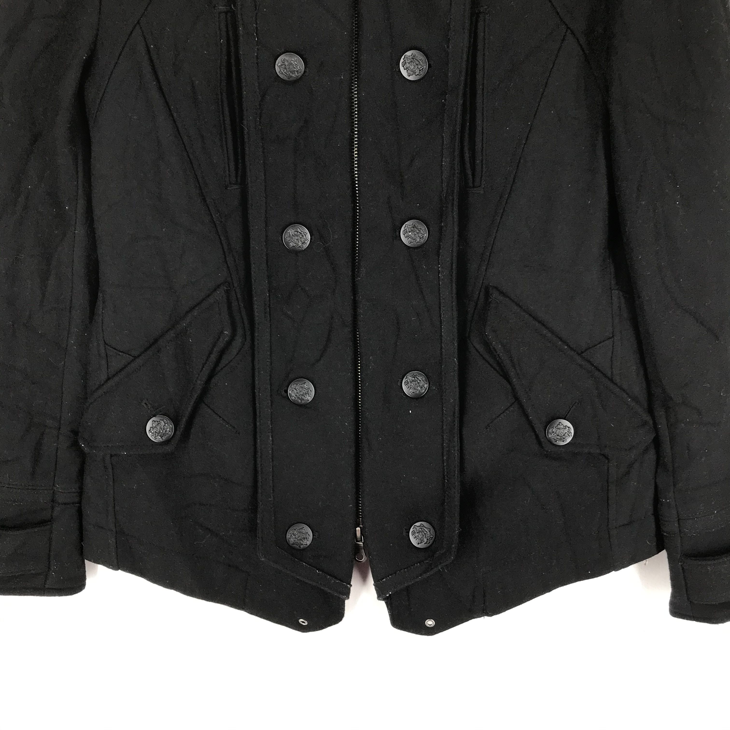 PPFM PPFM Double Breast Wool Zipper Jacket #2111-82 Size US L / EU 52-54 / 3 - 4 Thumbnail
