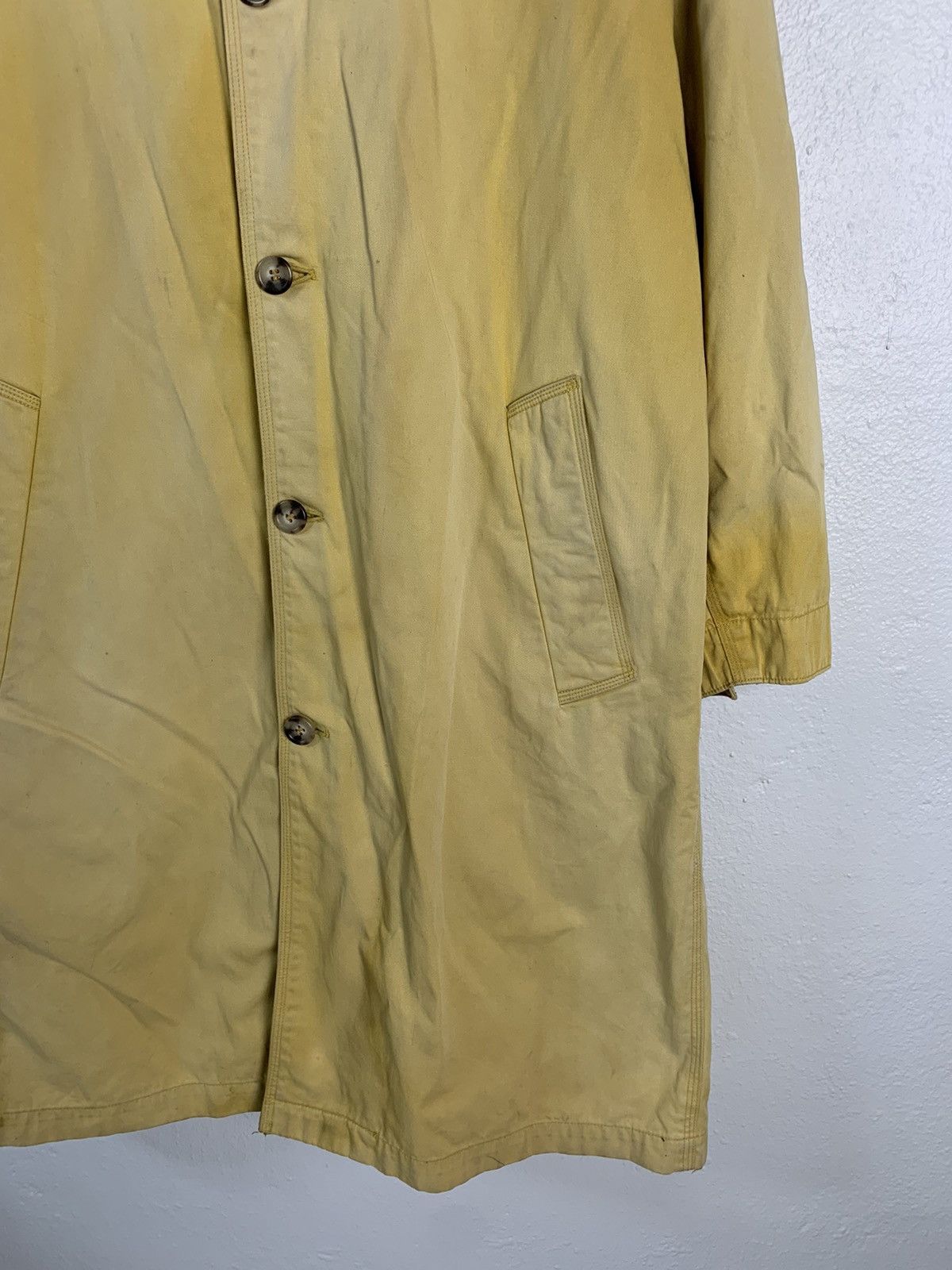 Nigel Cabourn Nigel Cabourn Faded Trench Coat Size US L / EU 52-54 / 3 - 2 Thumbnail