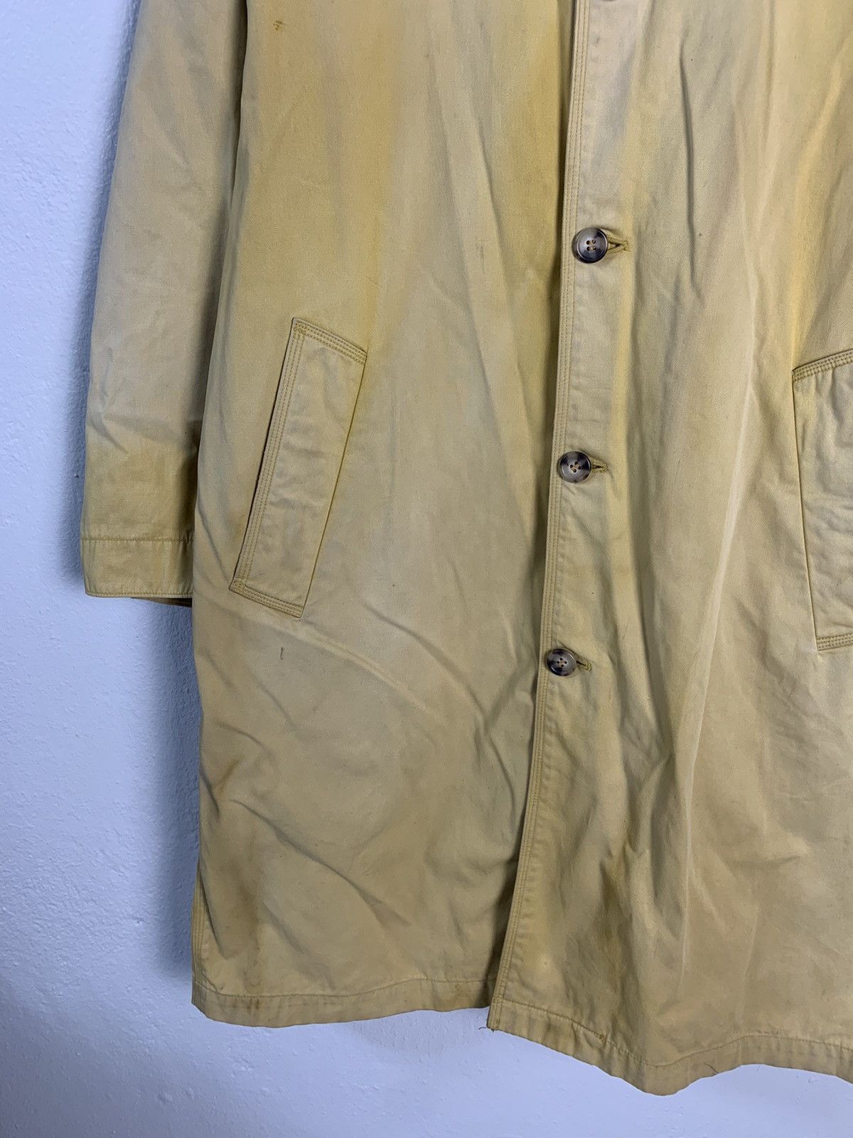 Nigel Cabourn Nigel Cabourn Faded Trench Coat Size US L / EU 52-54 / 3 - 3 Thumbnail