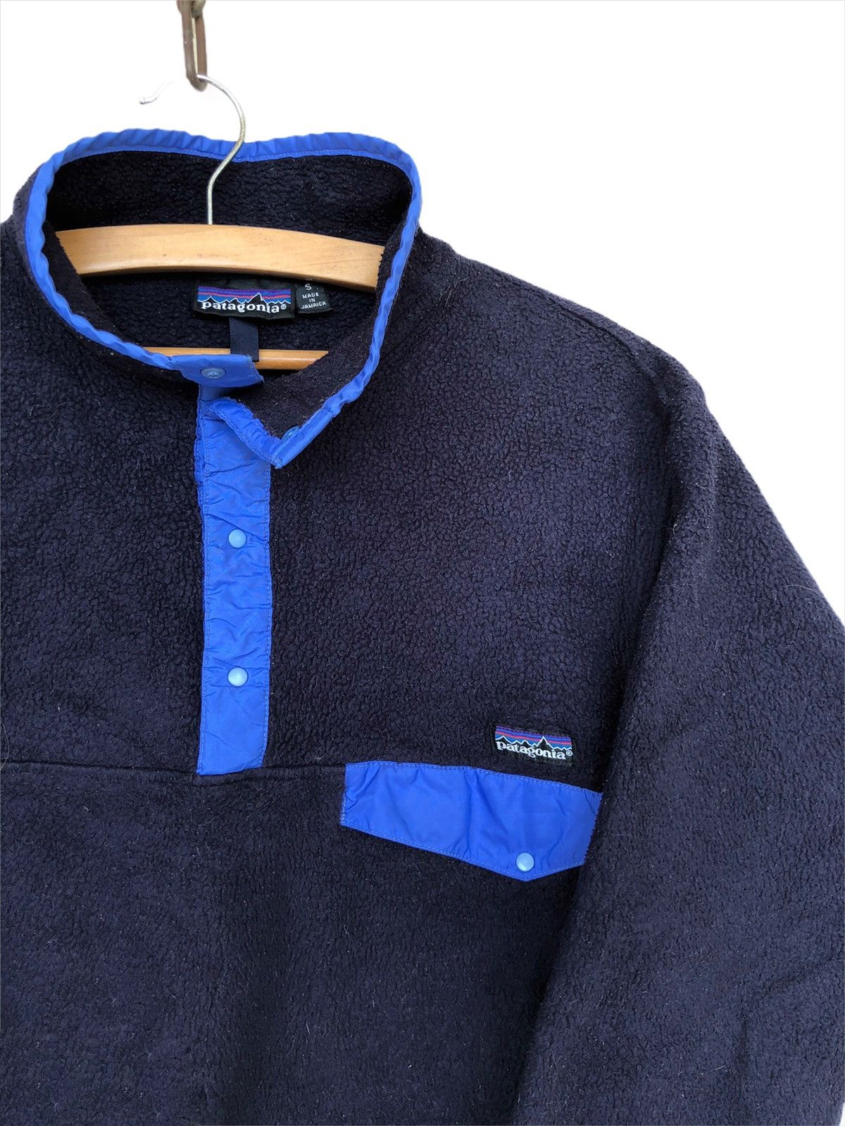 Patagonia 90s Patagonia MENS Retro X Synchilla Deep Pile Fleece Jacket Size US S / EU 44-46 / 1 - 4 Thumbnail