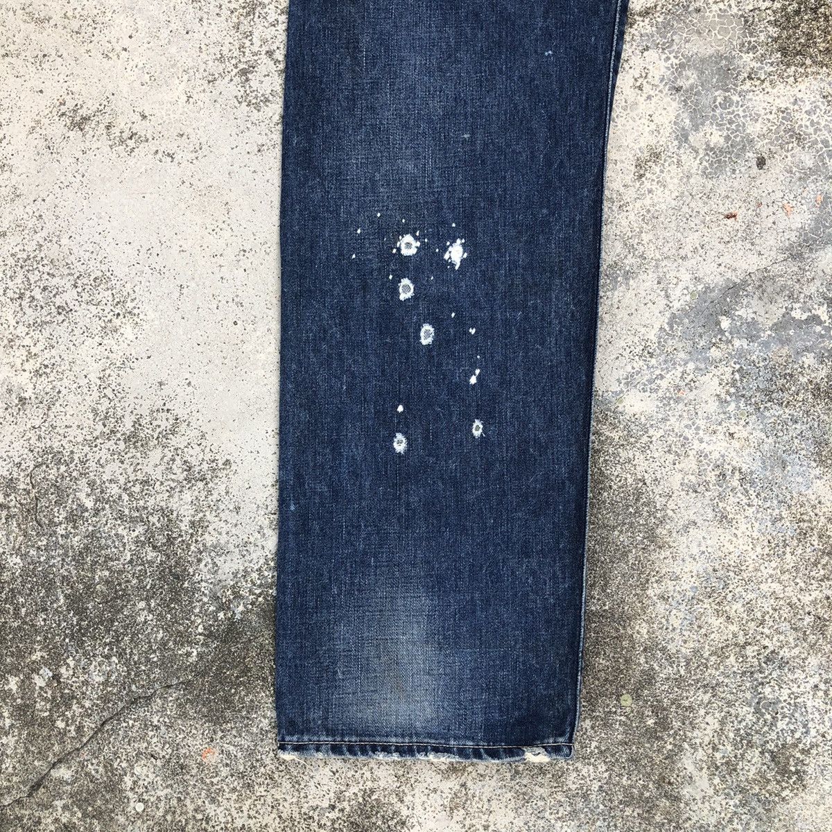 Vintage Vintage Levis 501XX Big E LVC Distressed design OG Size US 35 - 18 Thumbnail